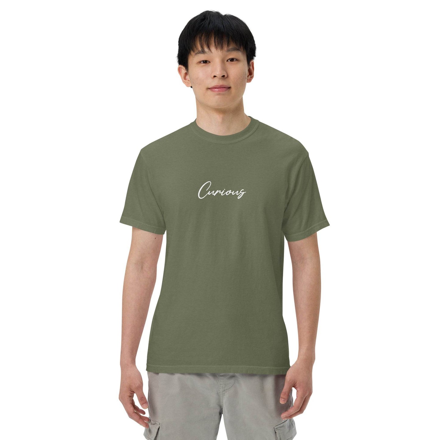 Curious – Unisex Soft Thick T-Shirt - Affirmation Clothing, affirmation apparel, gritwear tshirt | Wear Grit Brand