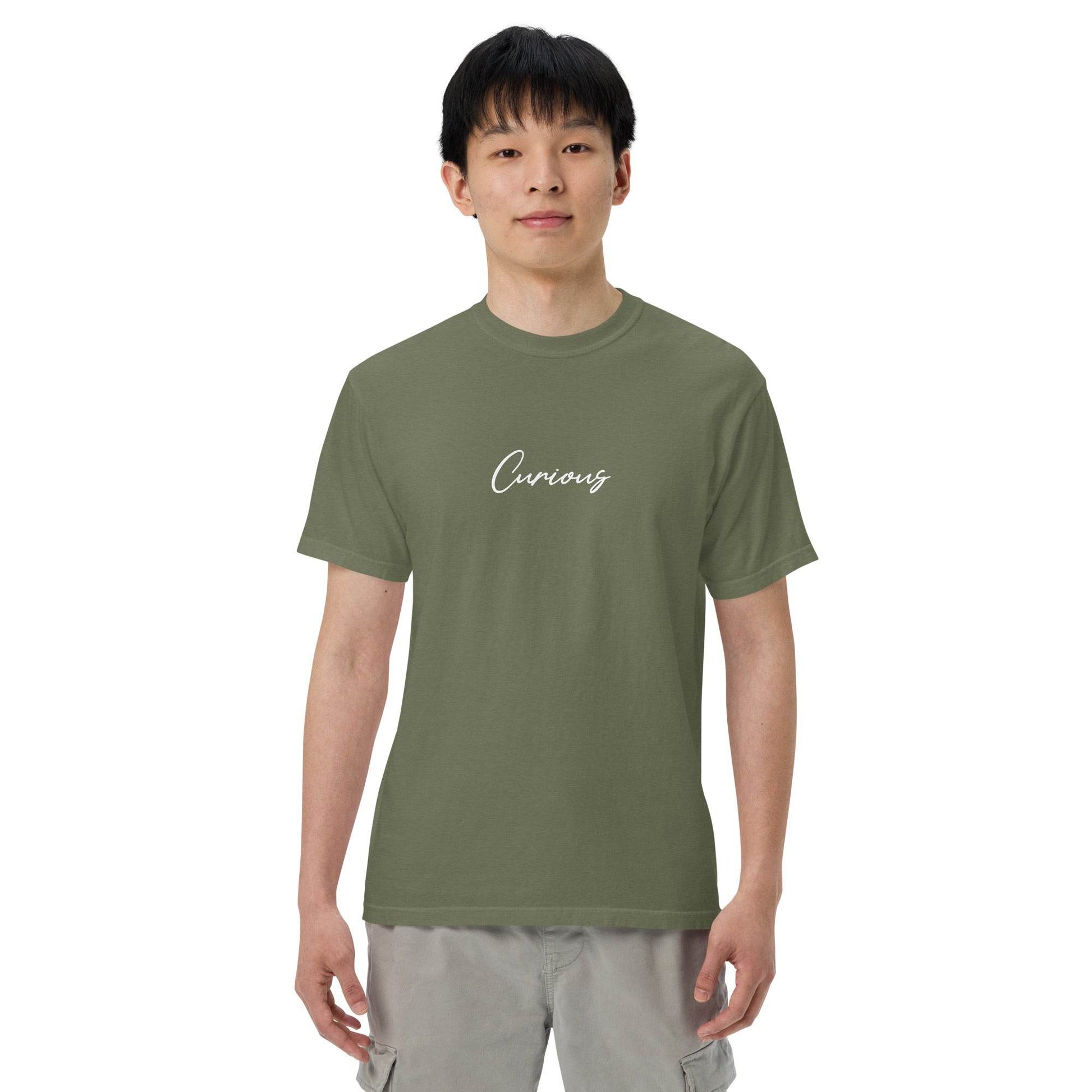 Curious – Unisex Soft Thick T-Shirt - Affirmation Clothing, affirmation apparel, gritwear tshirt | Wear Grit Brand