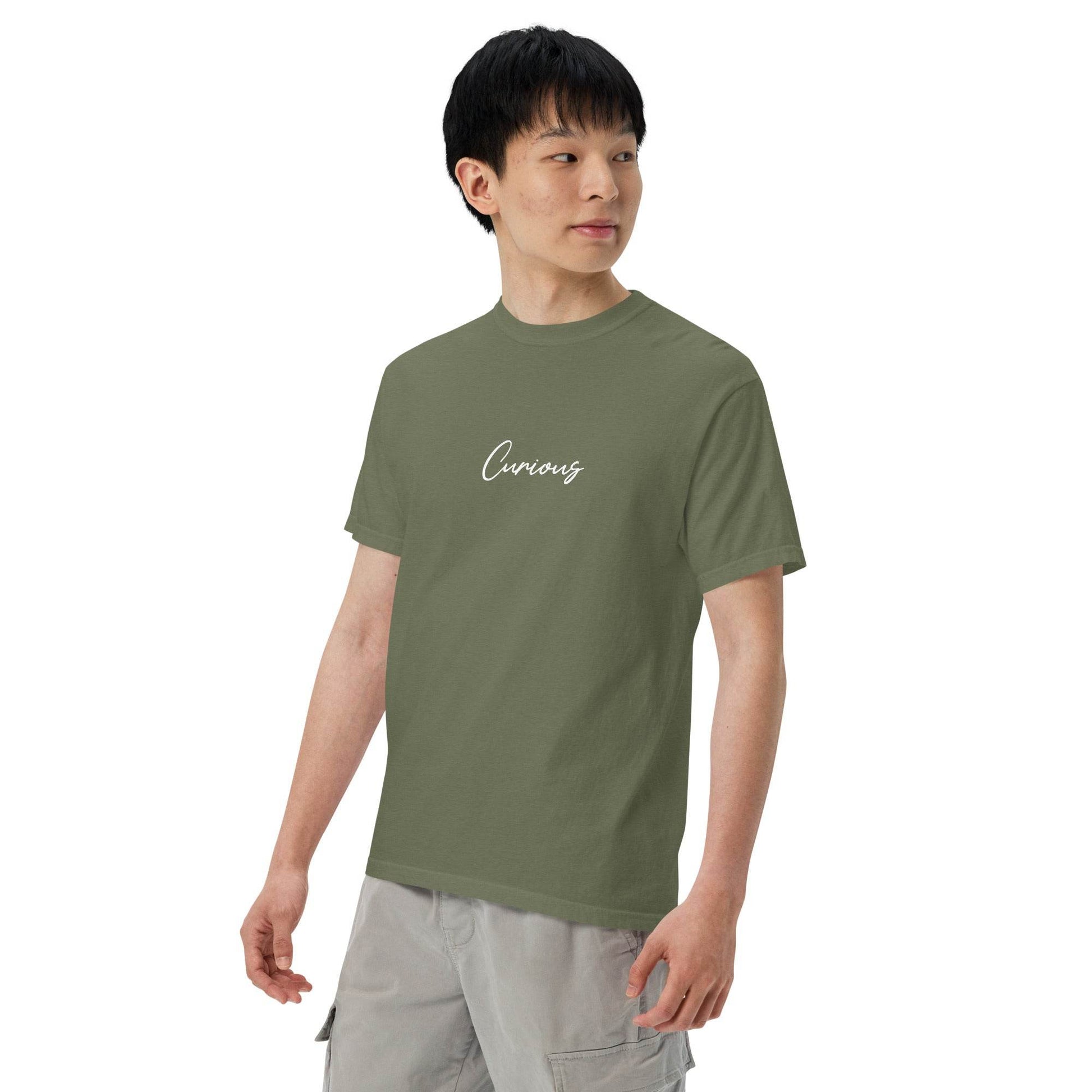 Curious – Unisex Soft Thick T-Shirt - Affirmation Clothing, affirmation apparel, gritwear tshirt | Wear Grit Brand