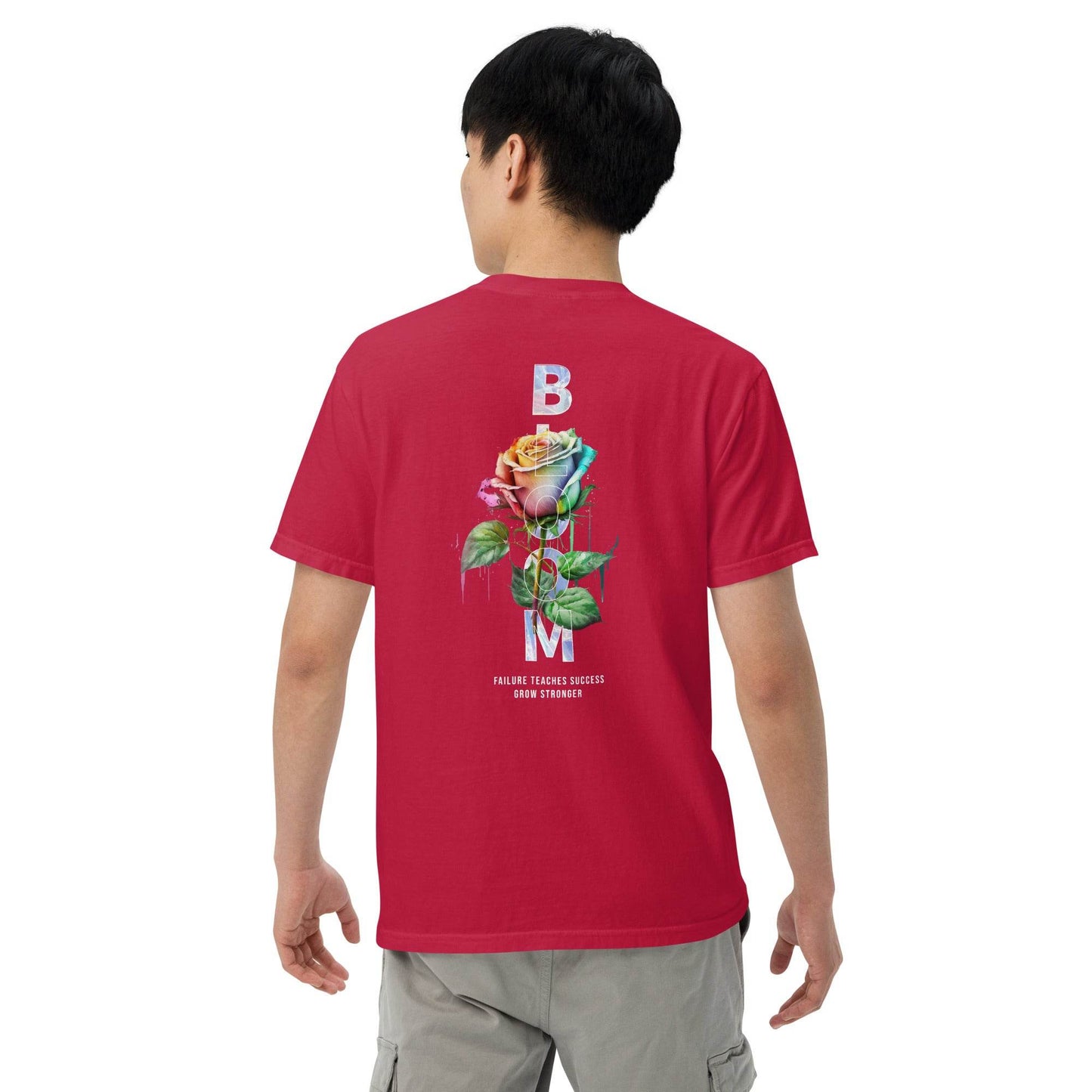Bloom - Grow Stronger: Inspiring Comfort Tee - Wear Grit