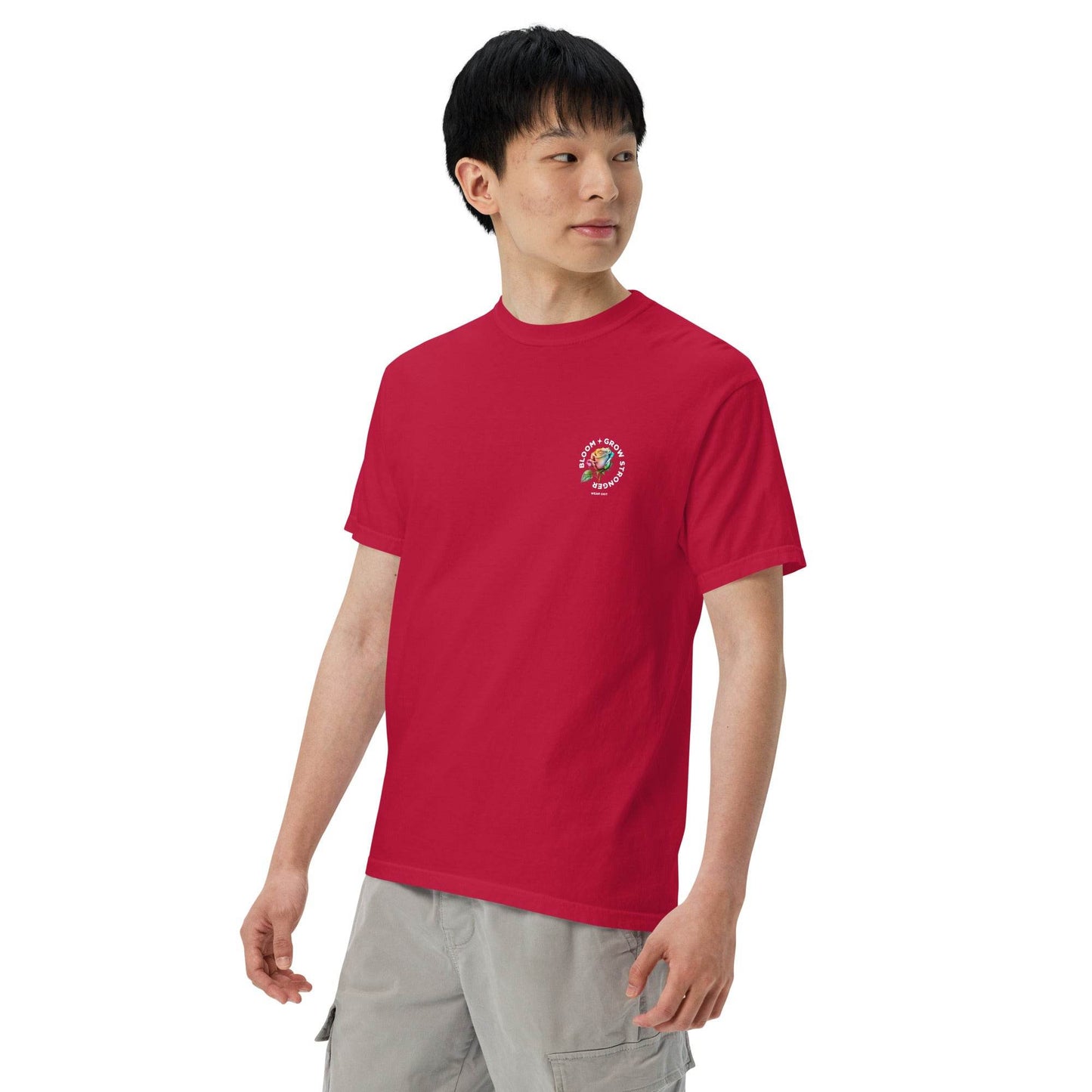 Bloom - Grow Stronger: Inspiring Comfort Tee - Wear Grit