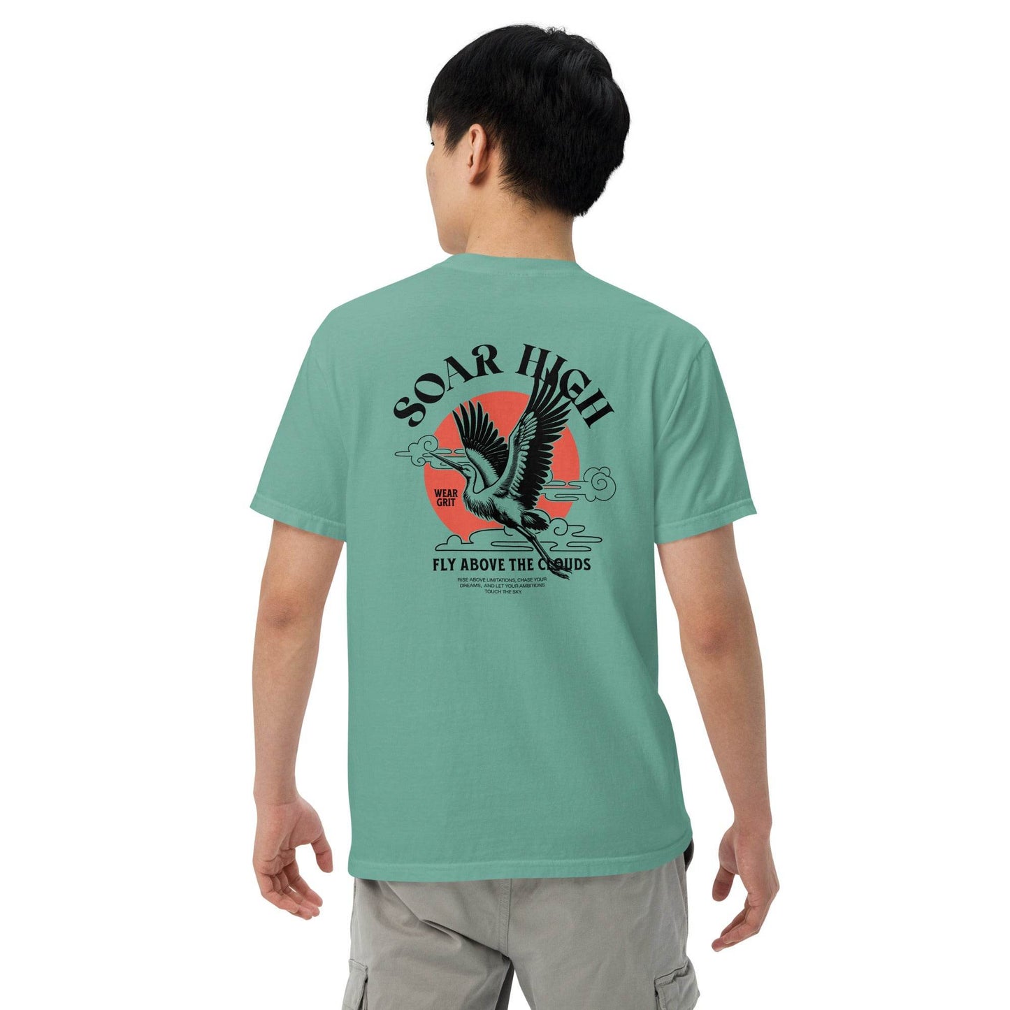 Soar High Above the Clouds - Soft Thick Graphic Tee - Wear Grit