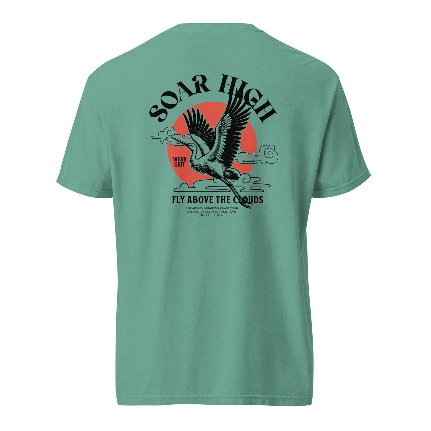 Soar High Above the Clouds - Soft Thick Graphic Tee - Wear Grit