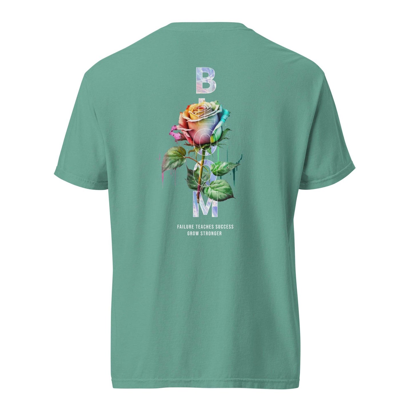 Bloom - Grow Stronger: Inspiring Comfort Tee - Wear Grit