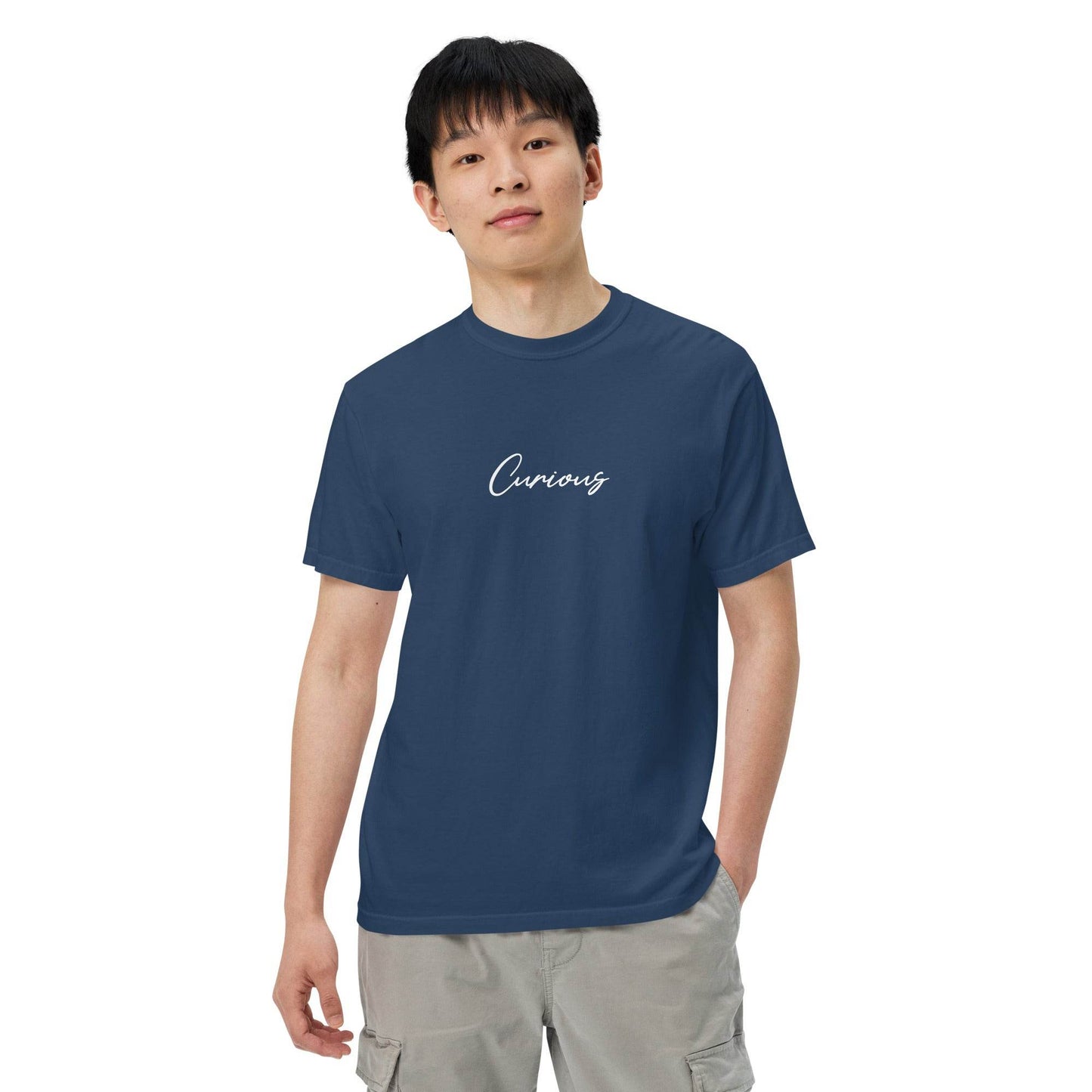 Curious – Unisex Soft Thick T-Shirt - Affirmation Clothing, affirmation apparel, gritwear tshirt | Wear Grit Brand