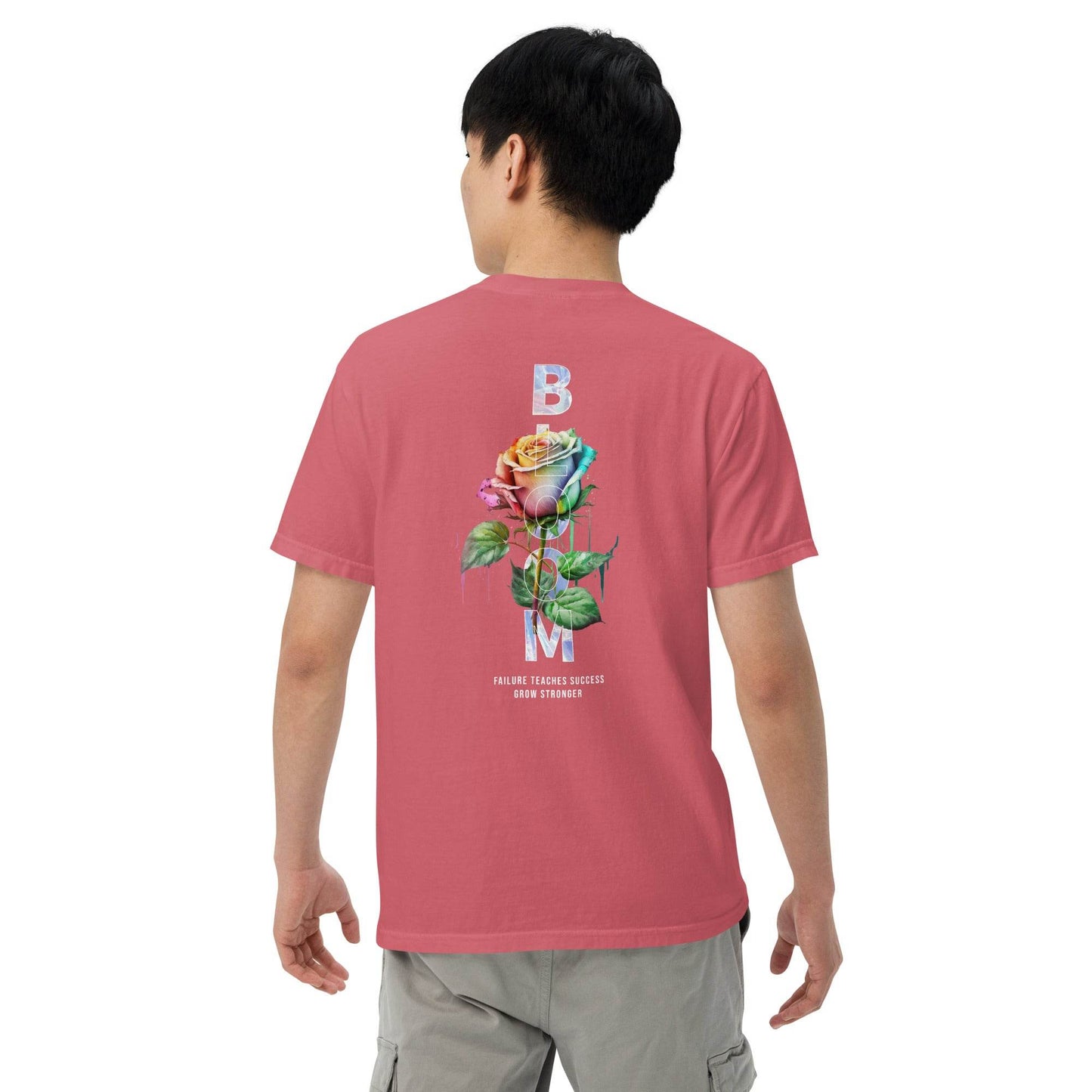 Bloom - Grow Stronger: Inspiring Comfort Tee - Wear Grit