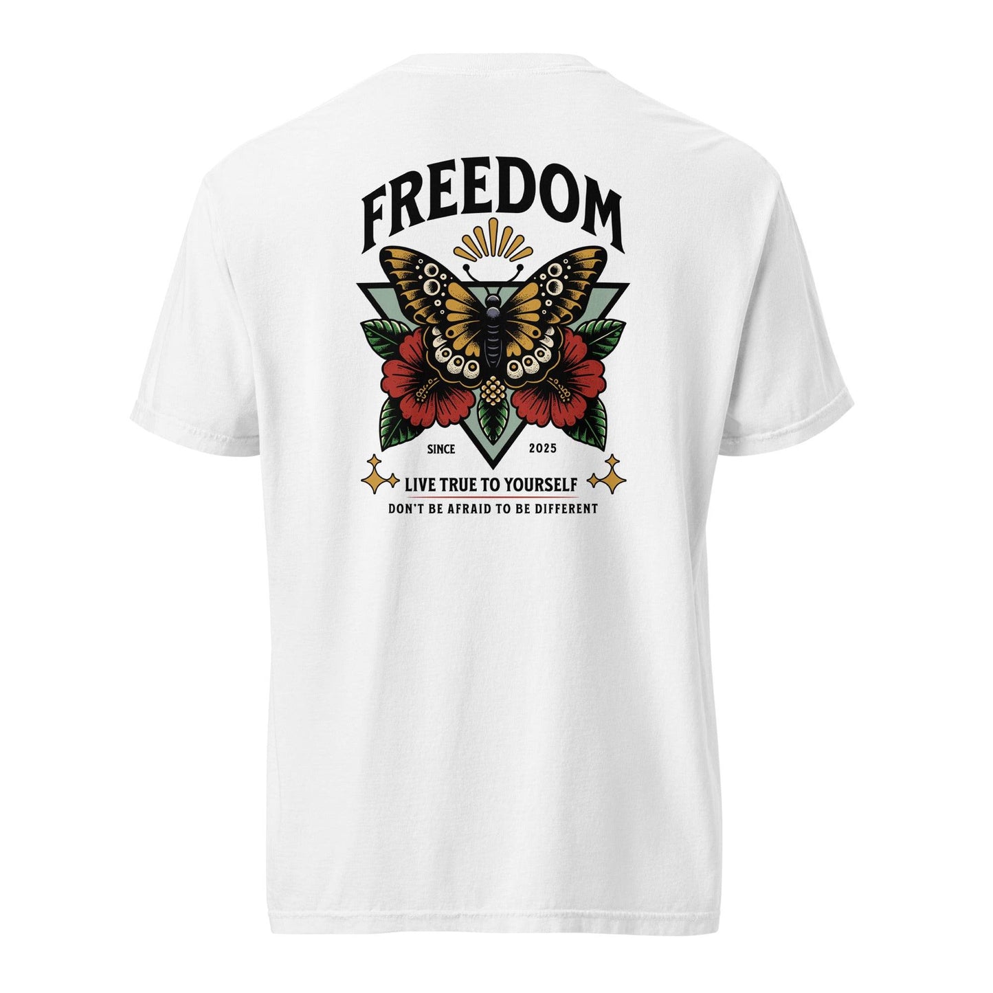 Freedom: Live True to Yourself - Trendy Graphic T-shirt - Wear Grit