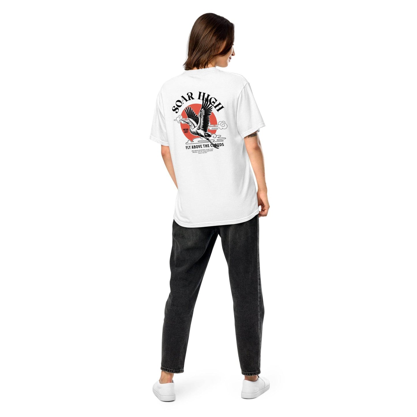 Soar High Above the Clouds - Soft Thick Graphic Tee - Wear Grit