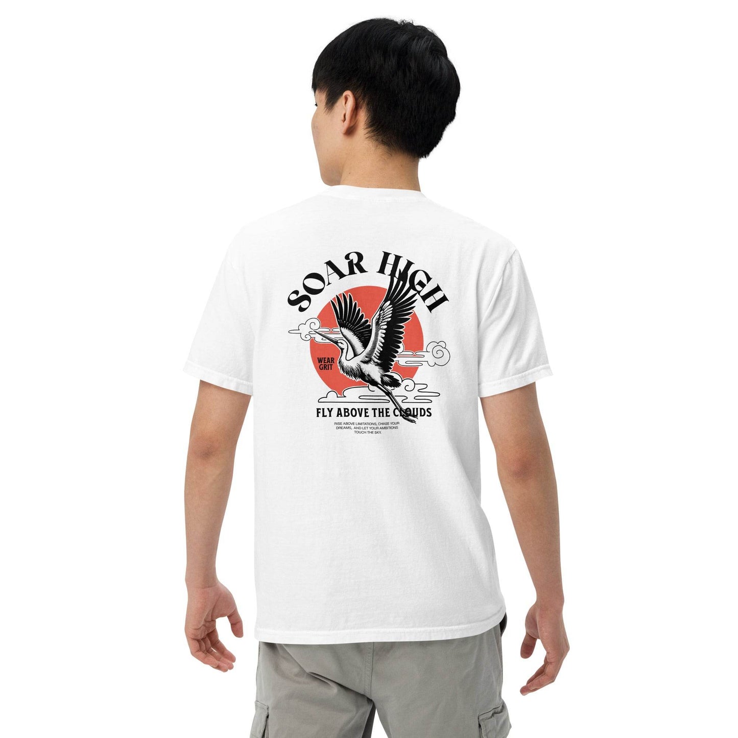 Soar High Above the Clouds - Soft Thick Graphic Tee - Wear Grit