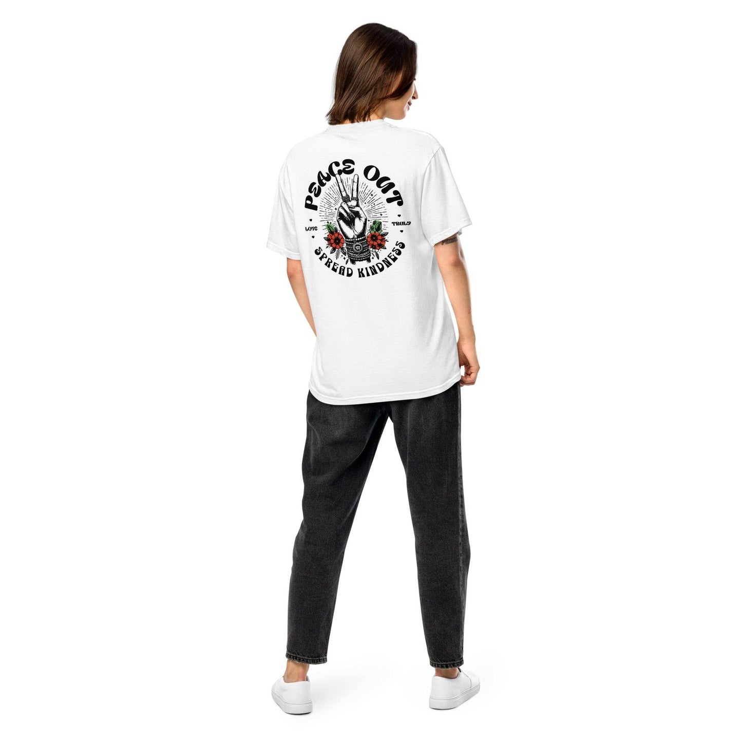 Peace Out, Spread Kindness - Graphic Tee - Wear Grit