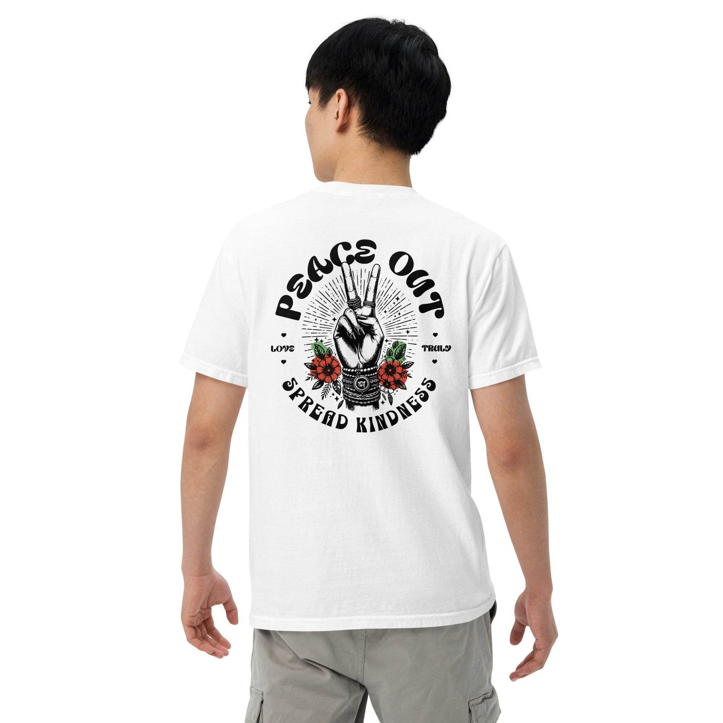 Peace Out, Spread Kindness - Graphic Tee - Wear Grit