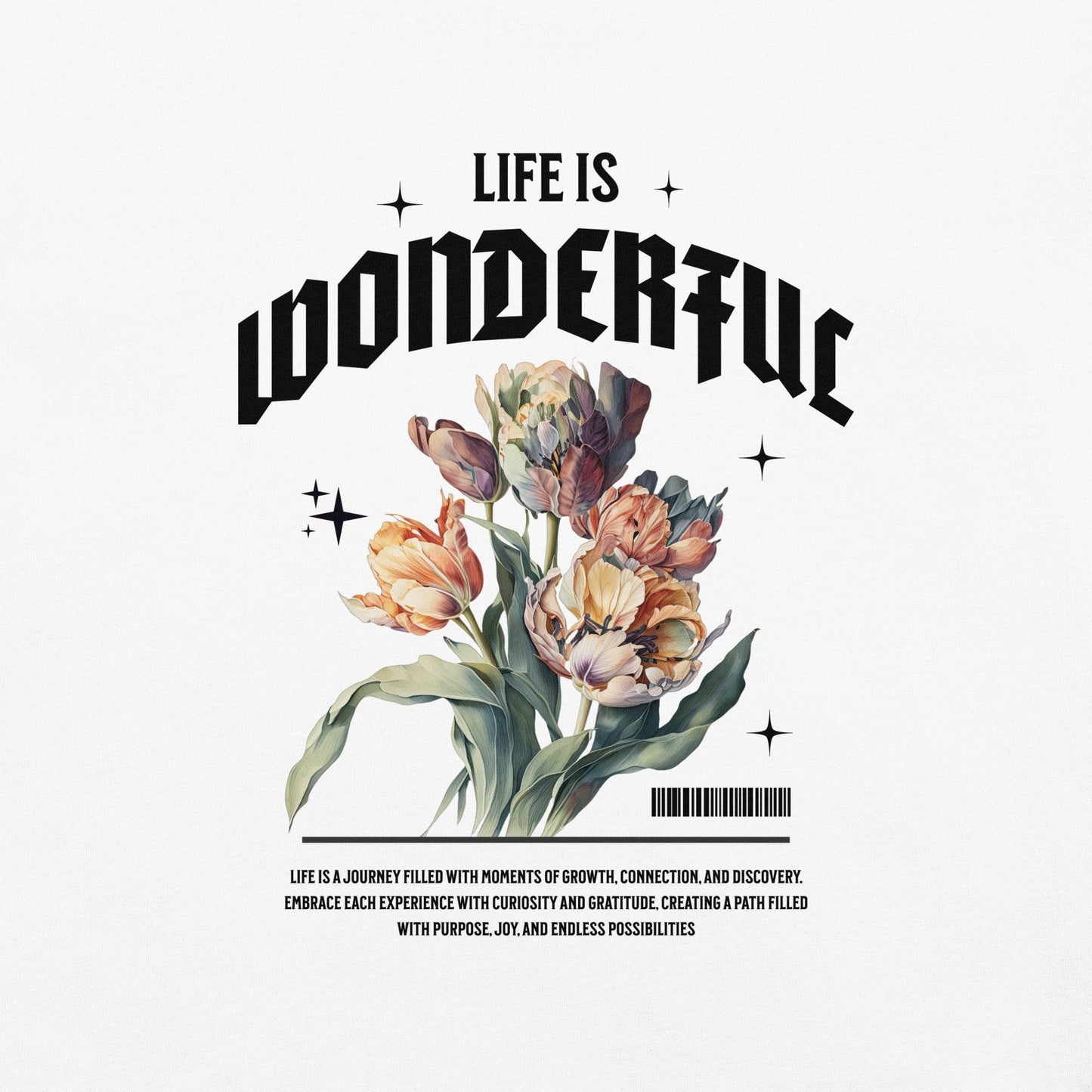 Life is Wonderful Graphic Tee - Wear Grit