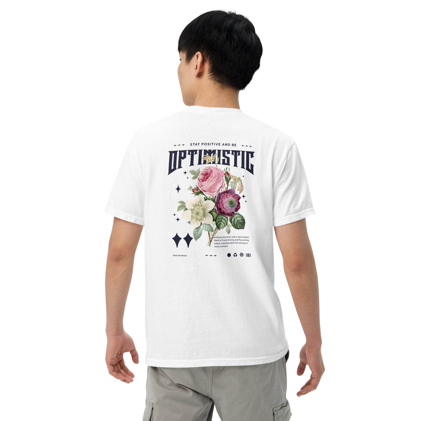 Stay Positive and Be Optimistic - Graphic T-Shirt - Wear Grit