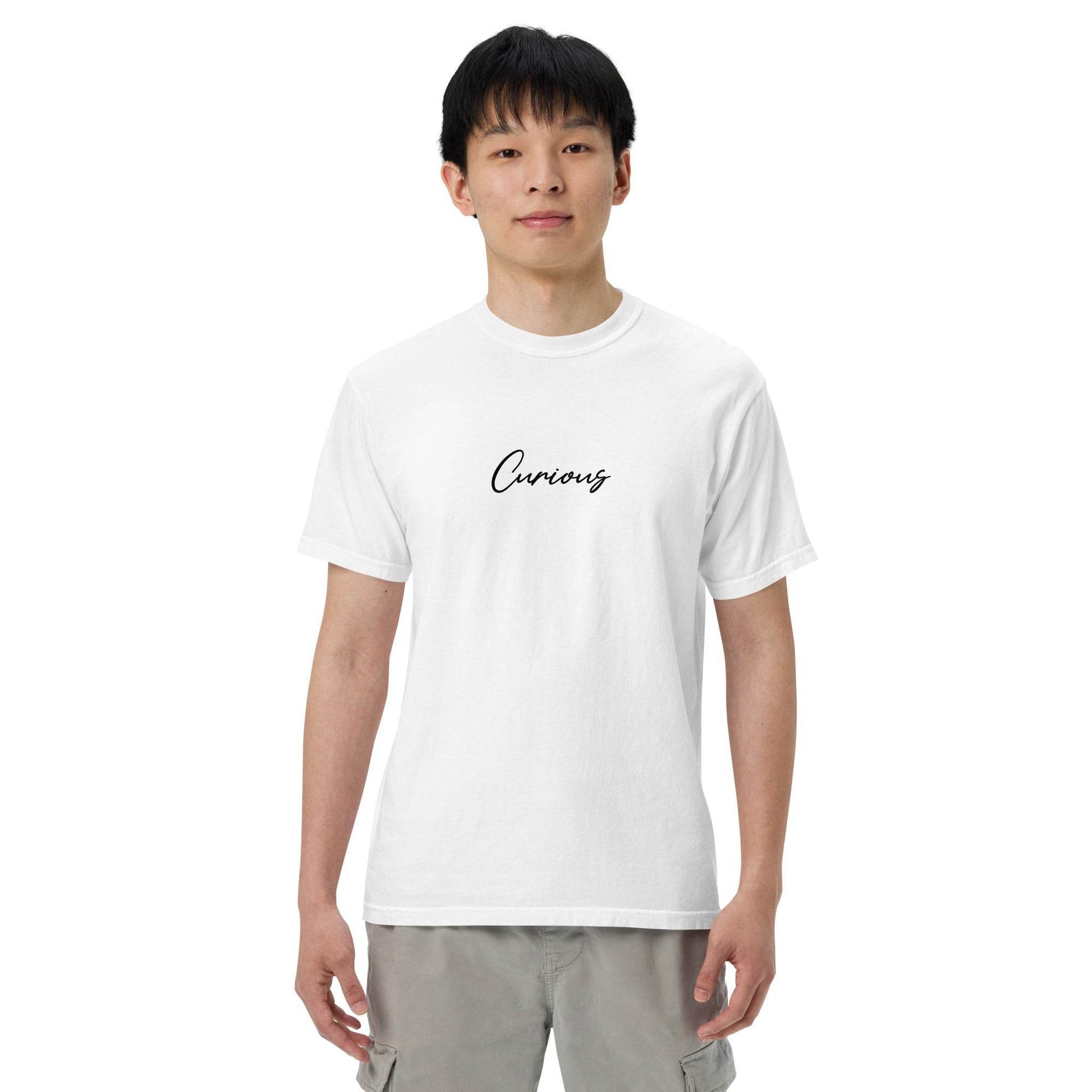 Curious – Unisex Soft Thick T-Shirt - Affirmation Clothing, affirmation apparel, gritwear | Wear Grit Brand