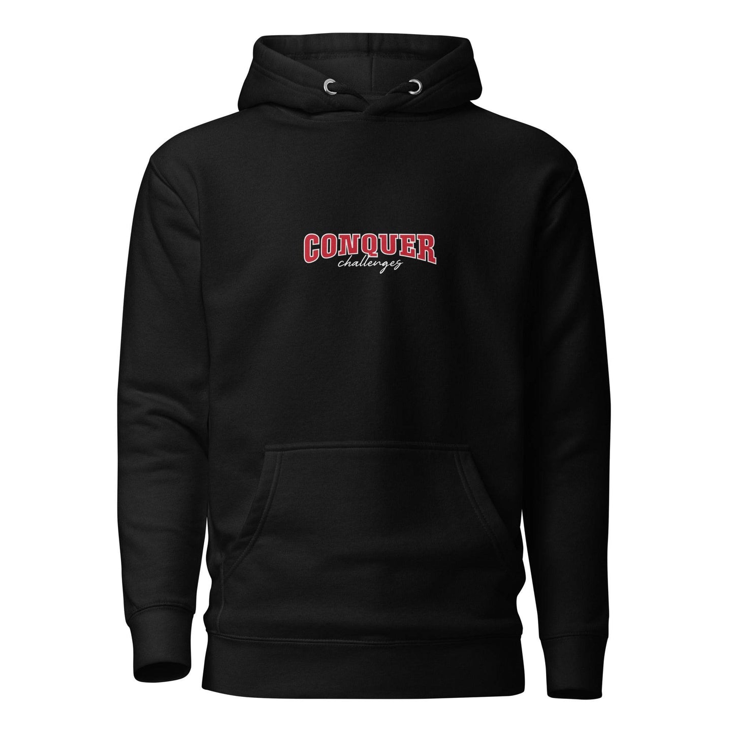Conquer Challenges - Soft Comfort Hoodie - Wear Grit