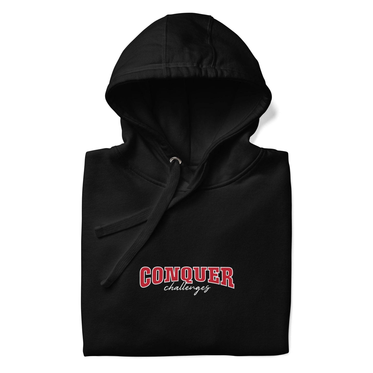 Conquer Challenges - Soft Comfort Hoodie - Wear Grit