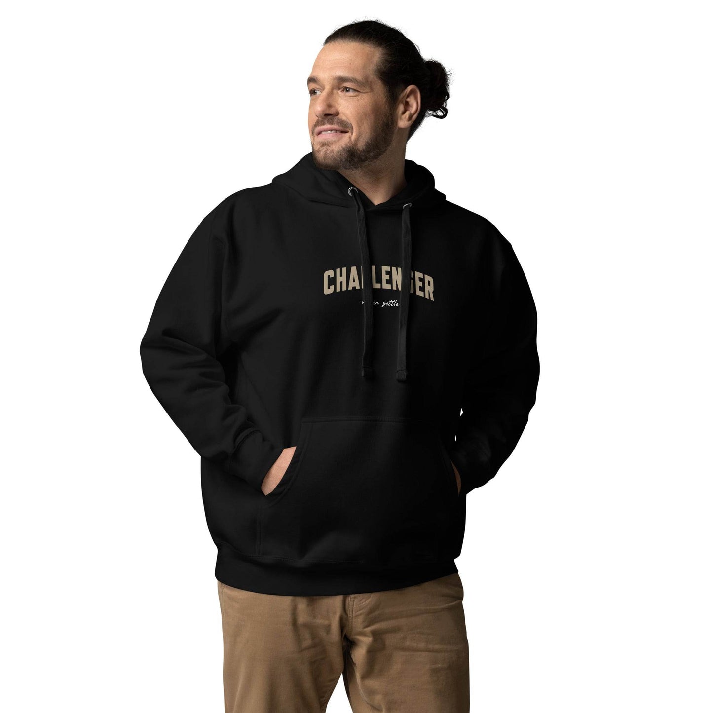 The Challenger – Mindset Affirmation Hoodie - Wear Grit