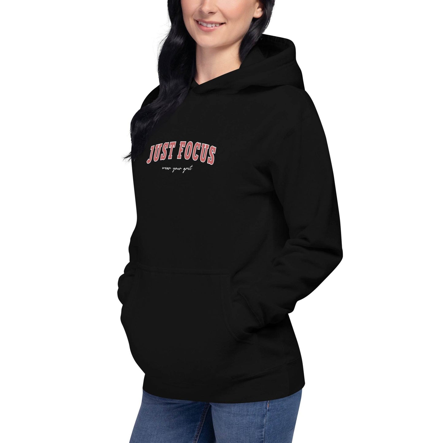 Just Focus Hoodie – Clarity in Every Step - Wear Grit
