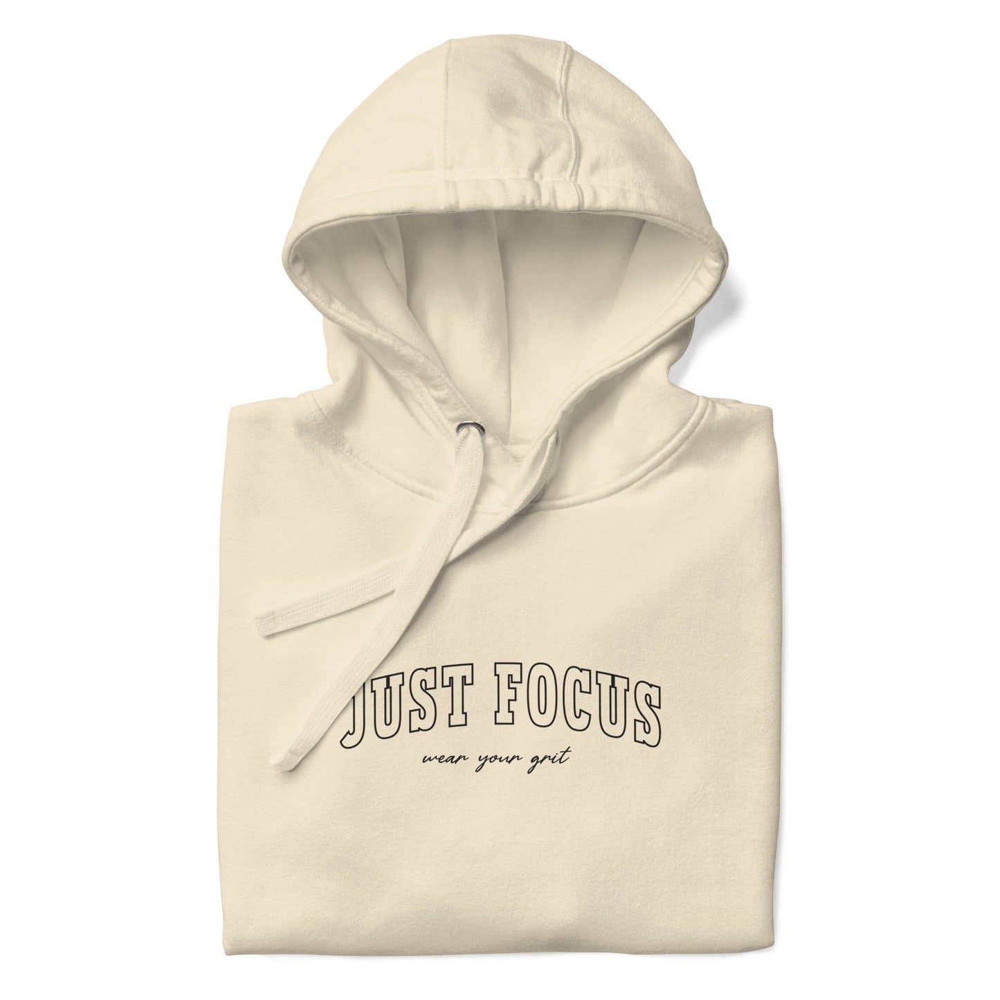 Just Focus Hoodie – Clarity in Every Step - Wear Grit