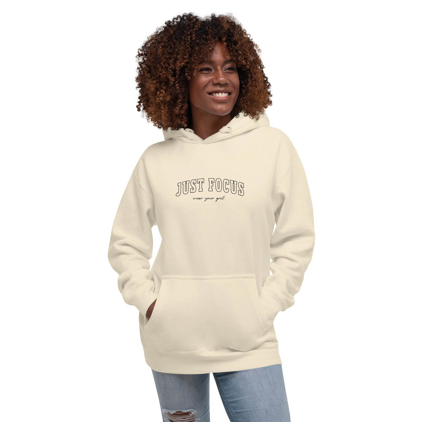 Just Focus Hoodie – Clarity in Every Step - Wear Grit