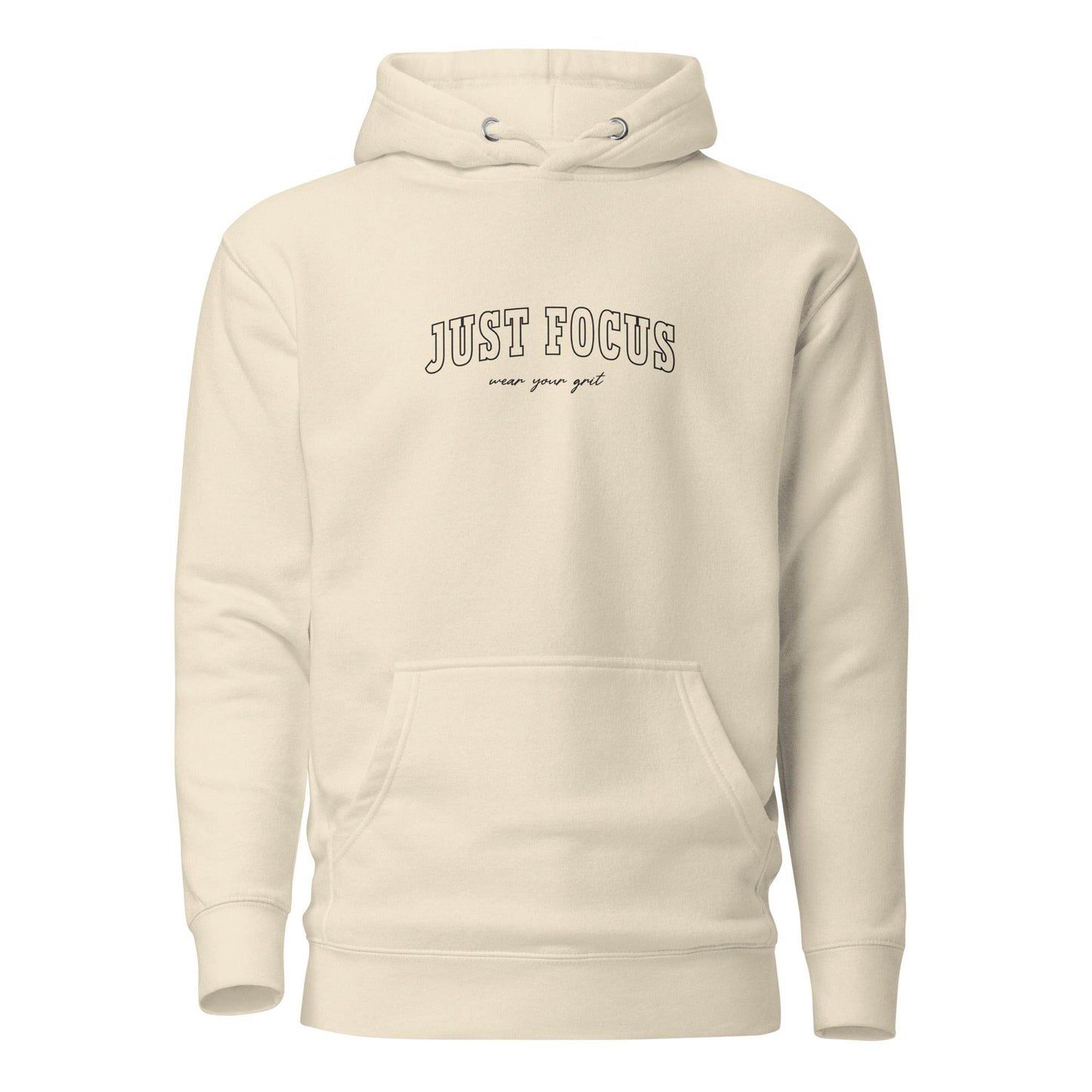 Just Focus Hoodie – Clarity in Every Step - Wear Grit