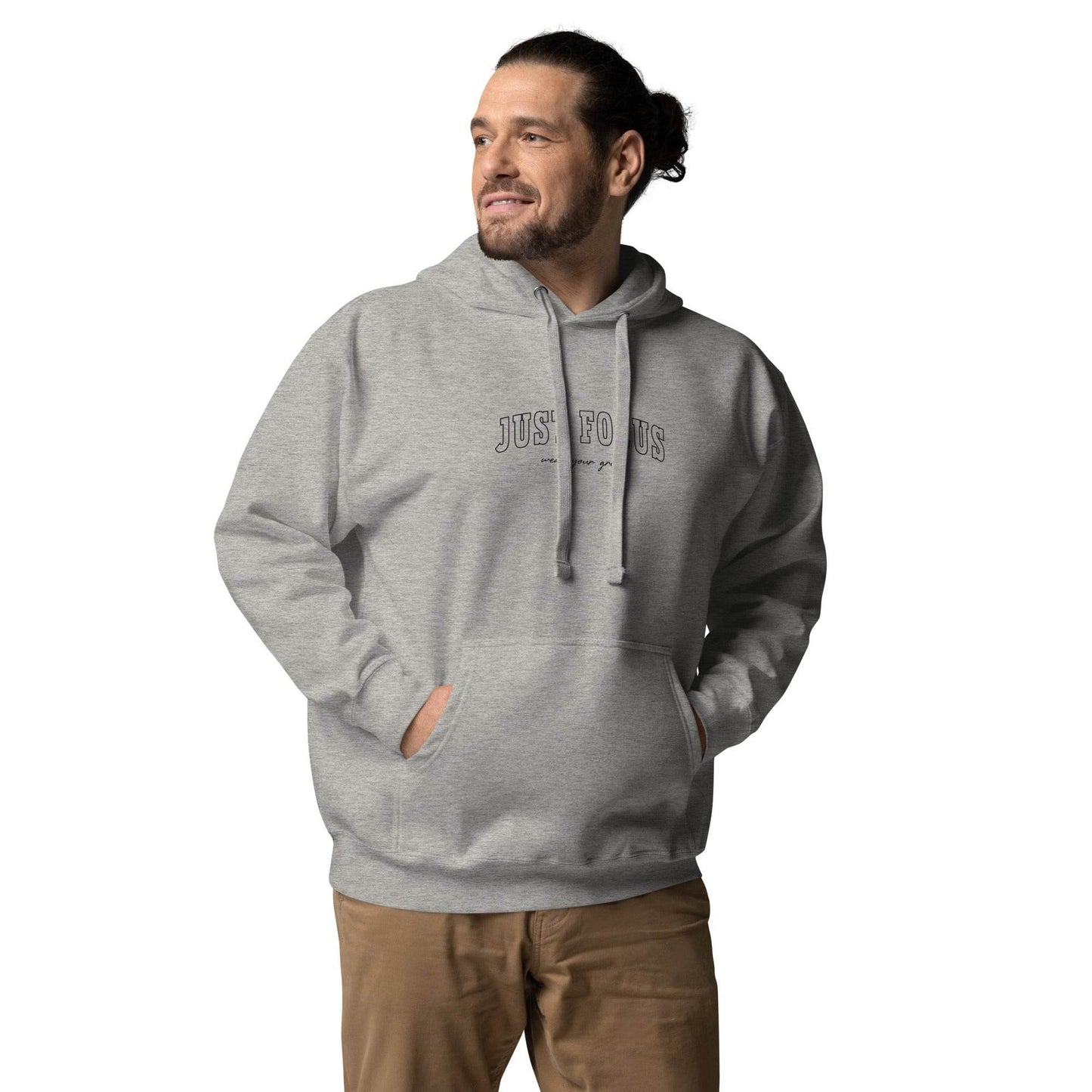 Just Focus Hoodie – Clarity in Every Step - Wear Grit