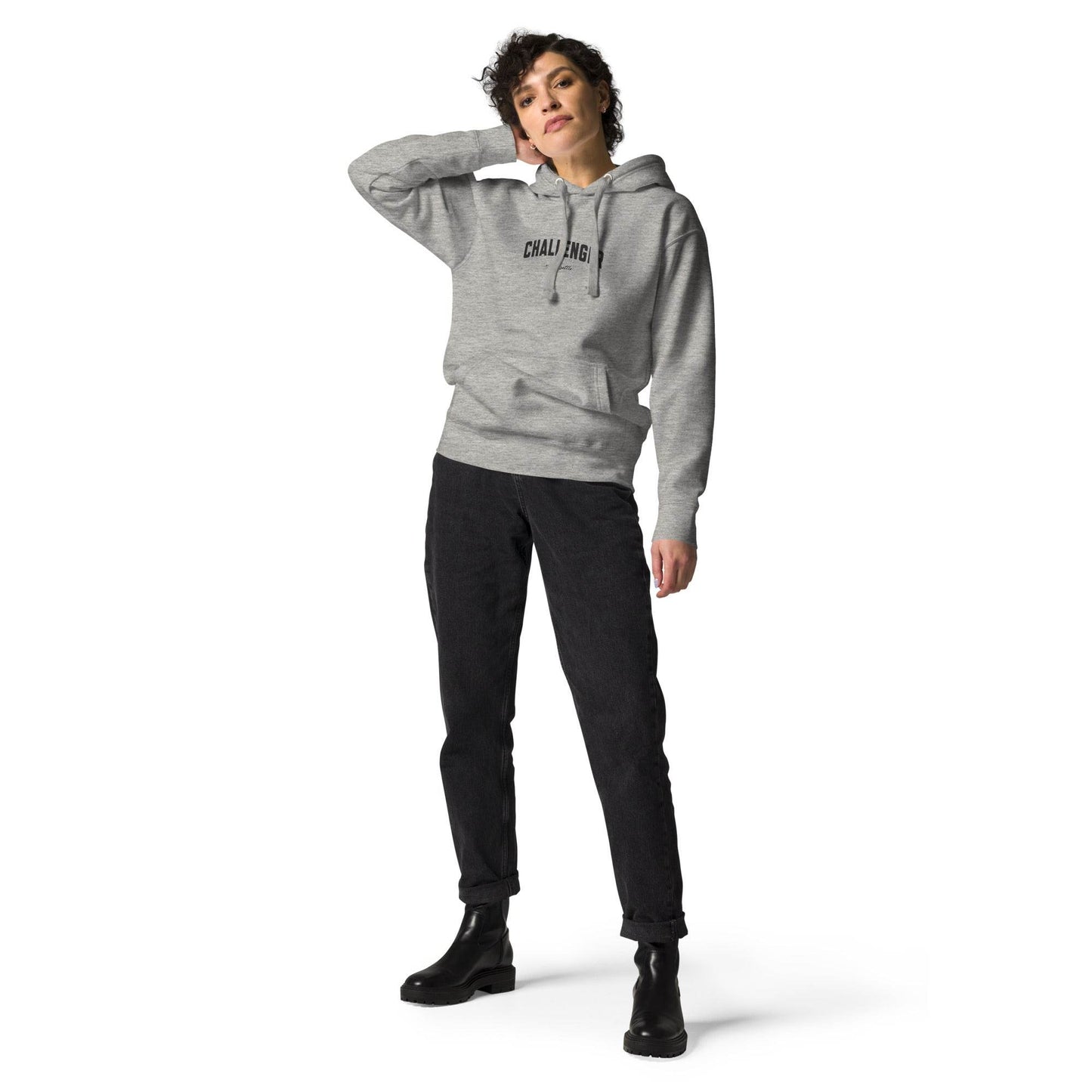 Challenger Hoodie - Mindset Affirmation Apparel | grind shirt | true grit | Wear Grit Clothing brand