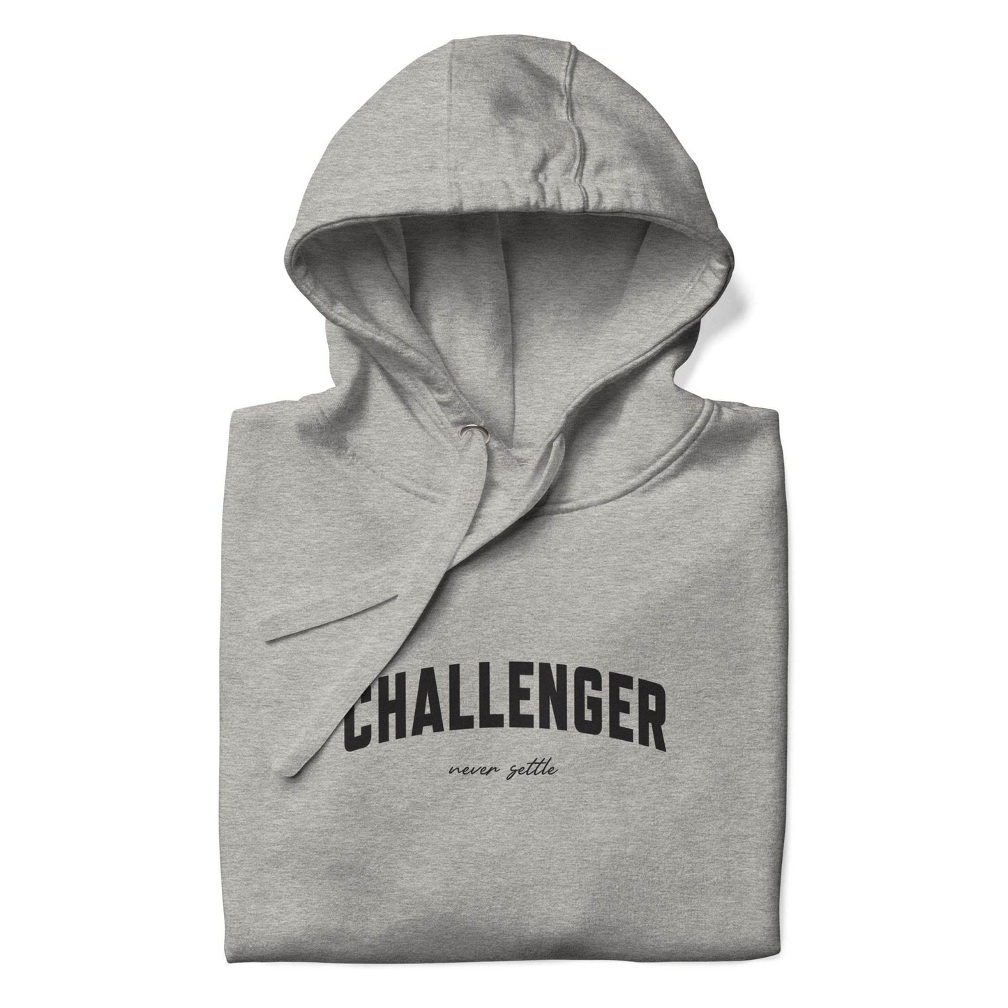 The Challenger – Mindset Affirmation Hoodie - Wear Grit
