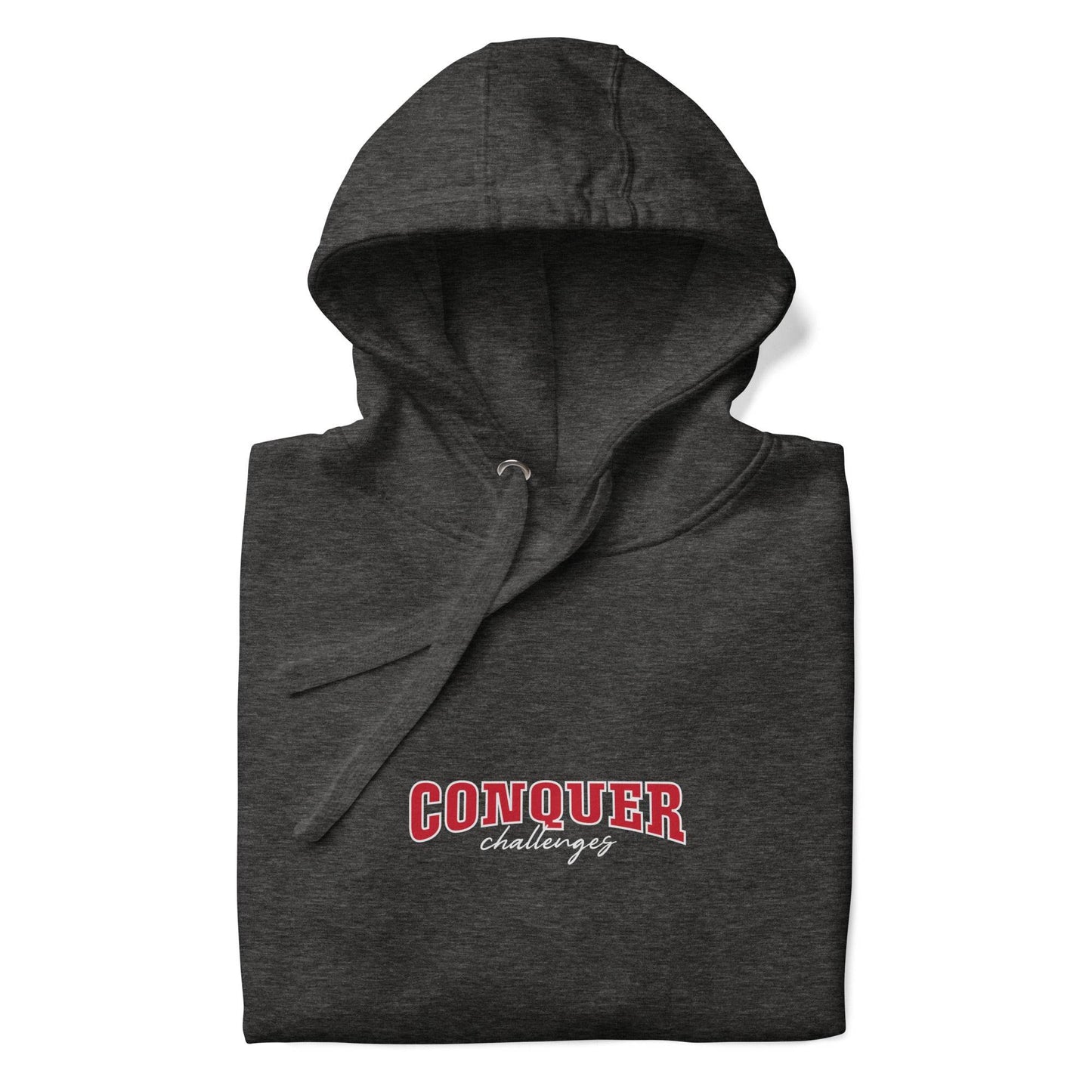 Conquer Challenges - Soft Comfort Hoodie - Wear Grit