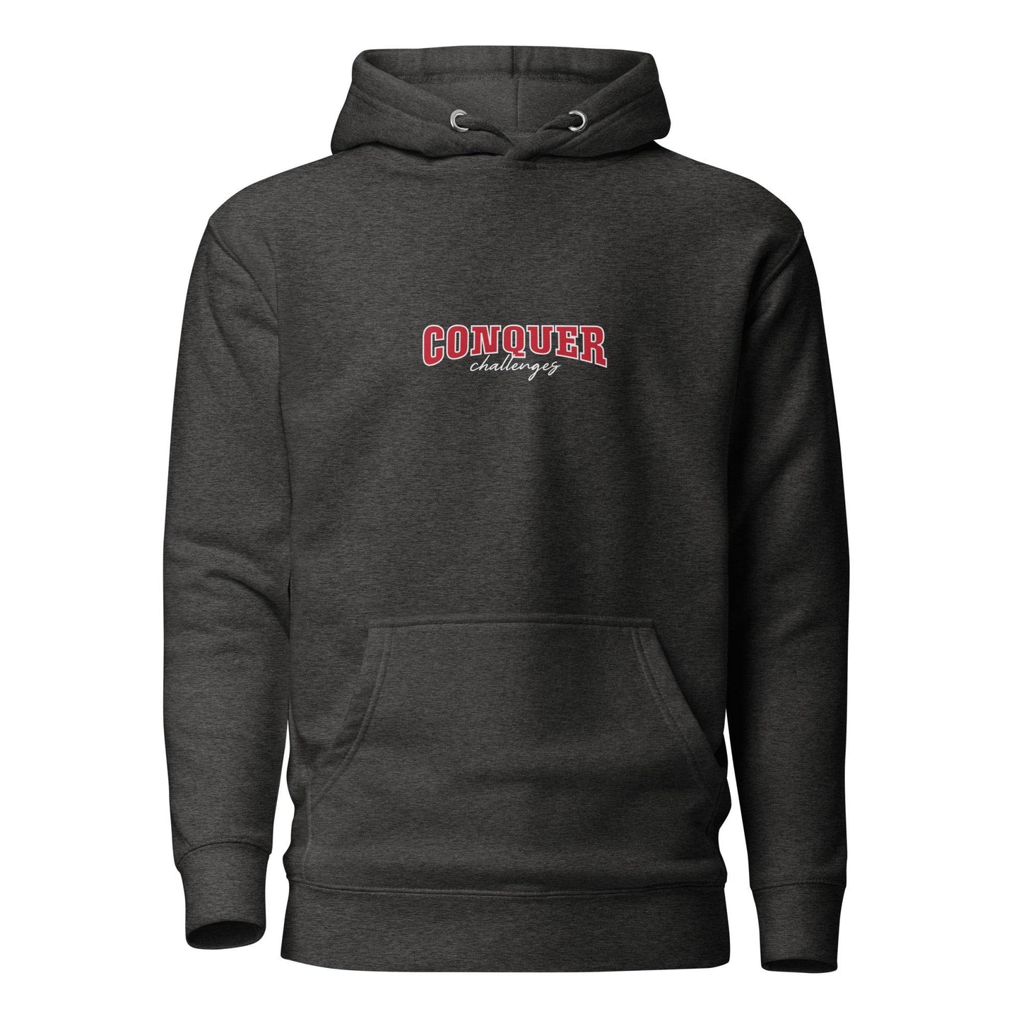 Conquer Challenges - Soft Comfort Hoodie - Wear Grit