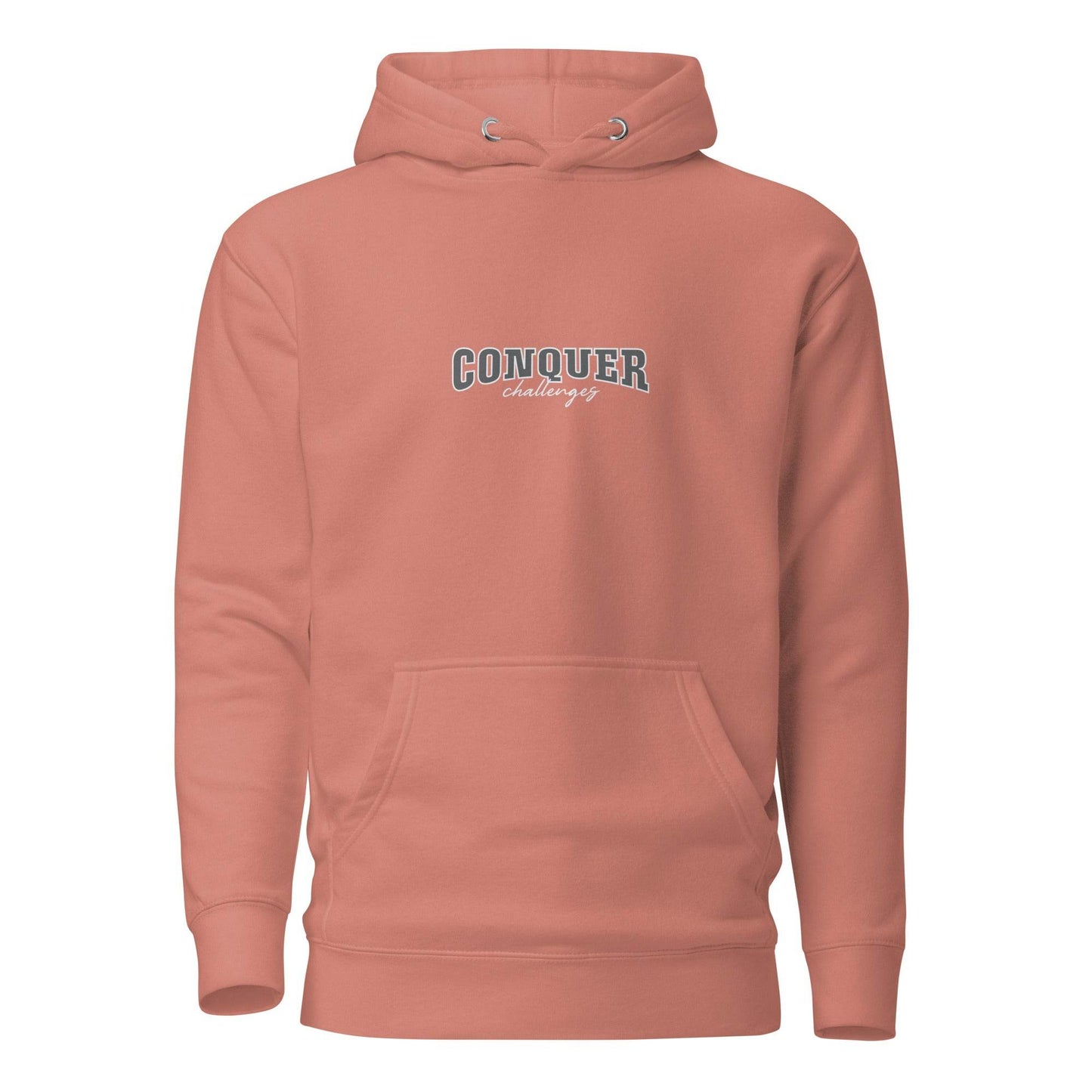 Conquer Challenges - Soft Comfort Hoodie - Wear Grit