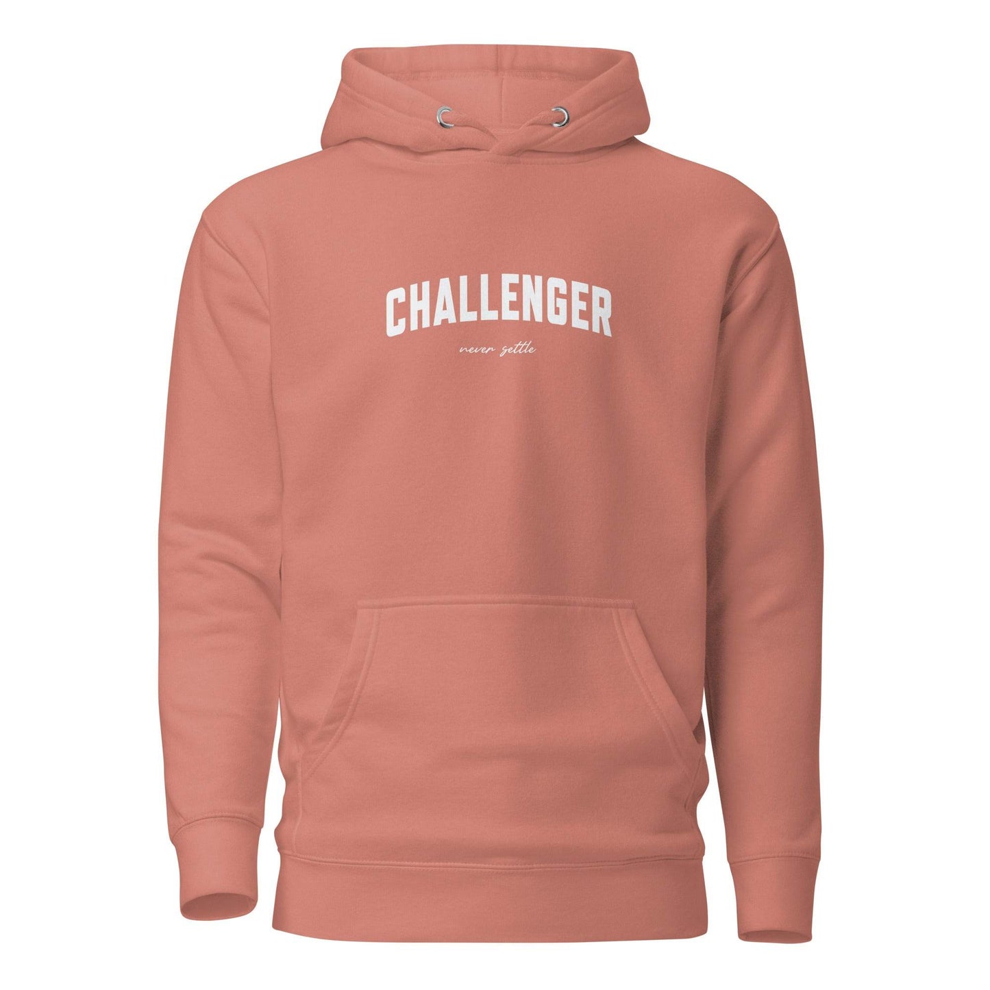Challenger Hoodie - Mindset Affirmation Apparel | resilience perseverance | grind shirt | true grit | Wear Grit Clothing brand