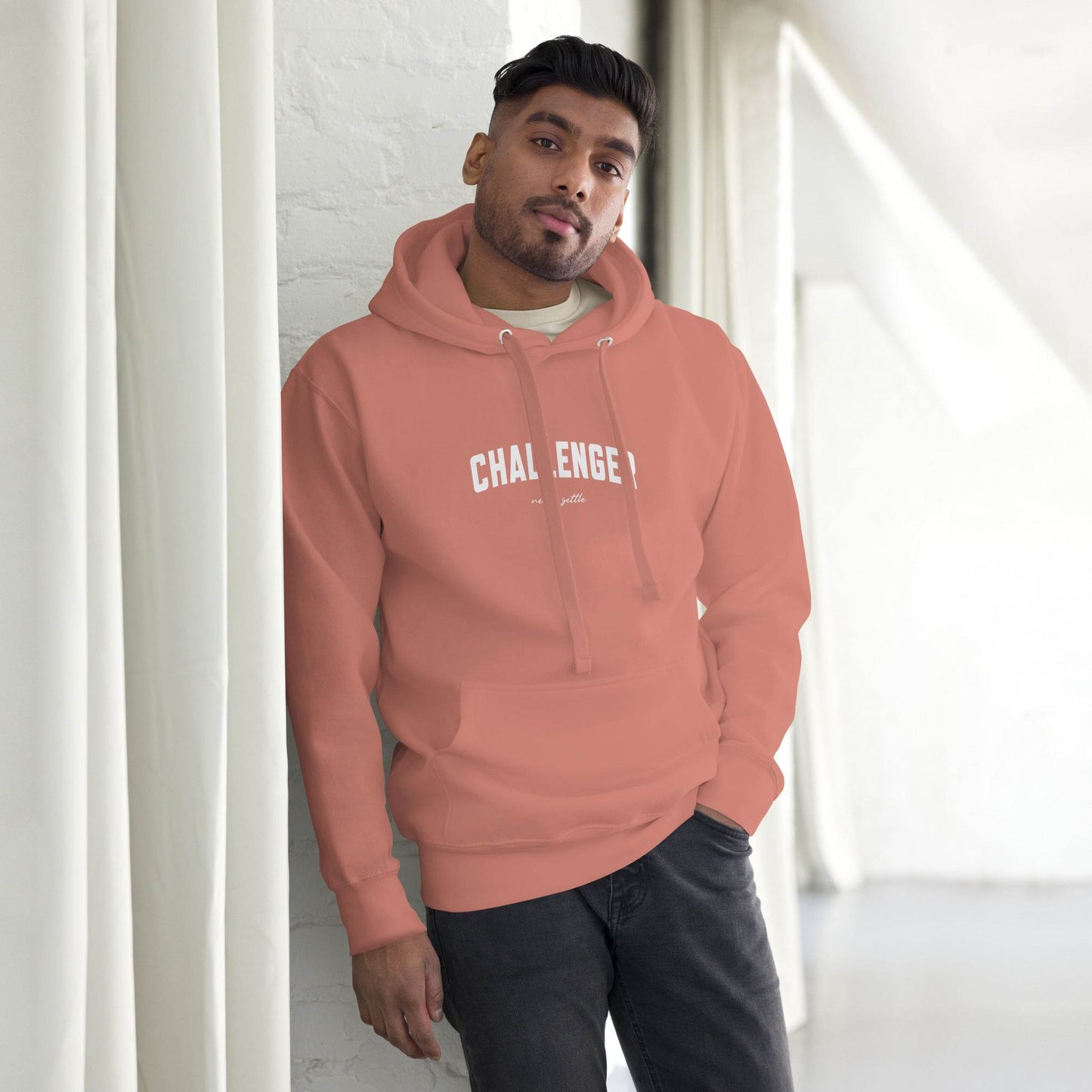 The Challenger – Mindset Affirmation Hoodie - Wear Grit