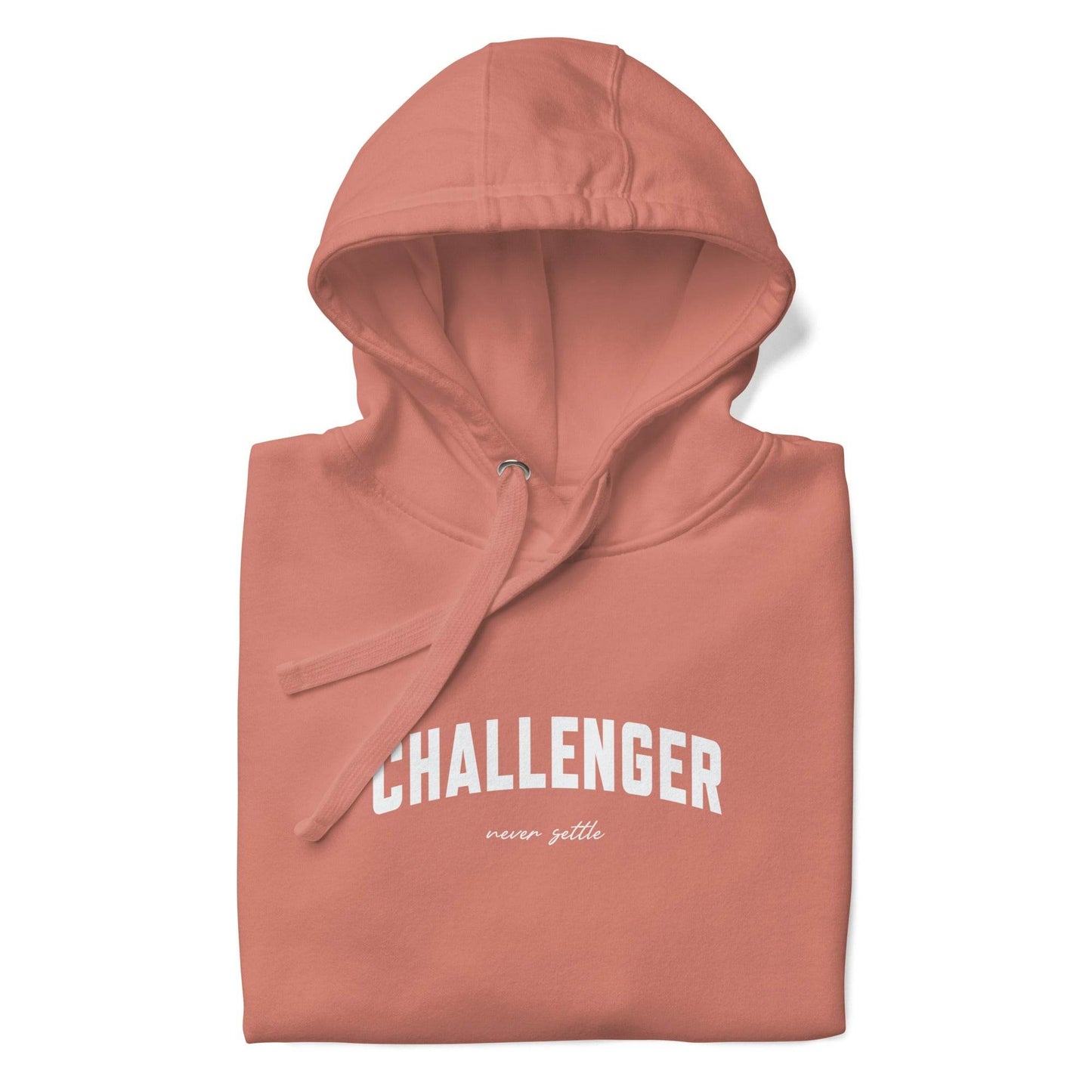 Challenger Hoodie - Mindset Affirmation Apparel | resilience perseverance | grind shirt | true grit | Wear Grit Clothing brand