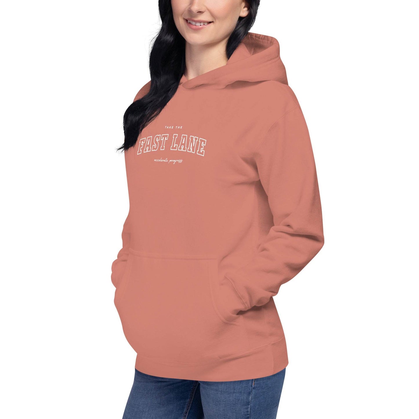 Take the Fast Lane – Accelerate Progress Comfort Hoodie - Wear Grit