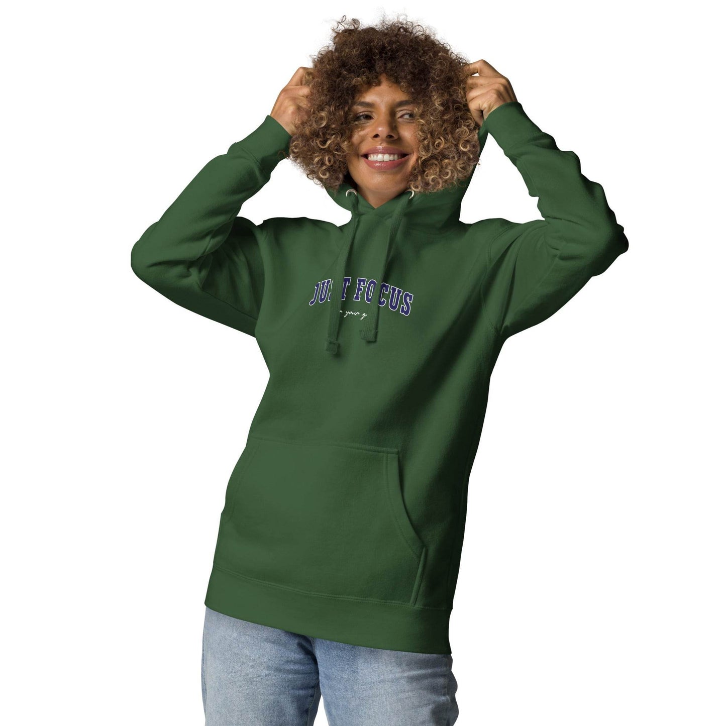 Just Focus Hoodie – Clarity in Every Step - Wear Grit