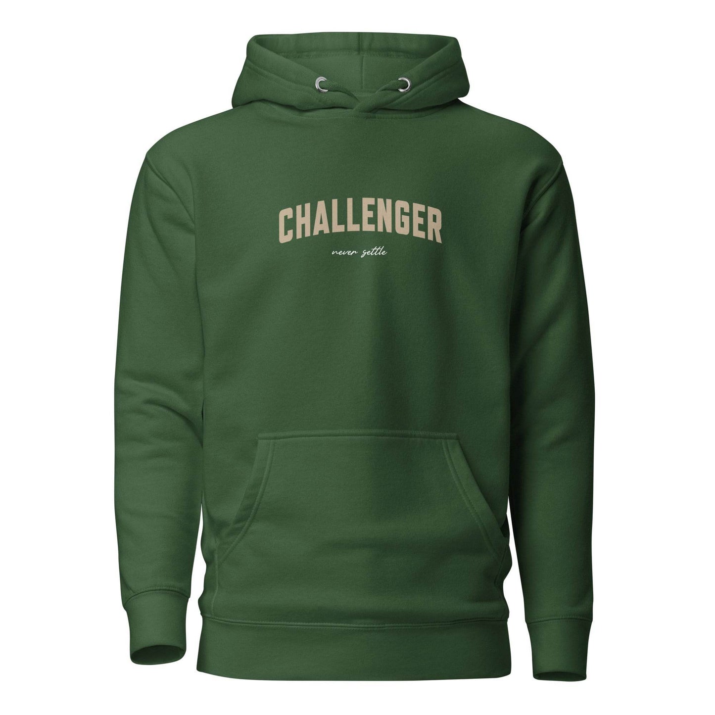 The Challenger – Mindset Affirmation Hoodie - Wear Grit