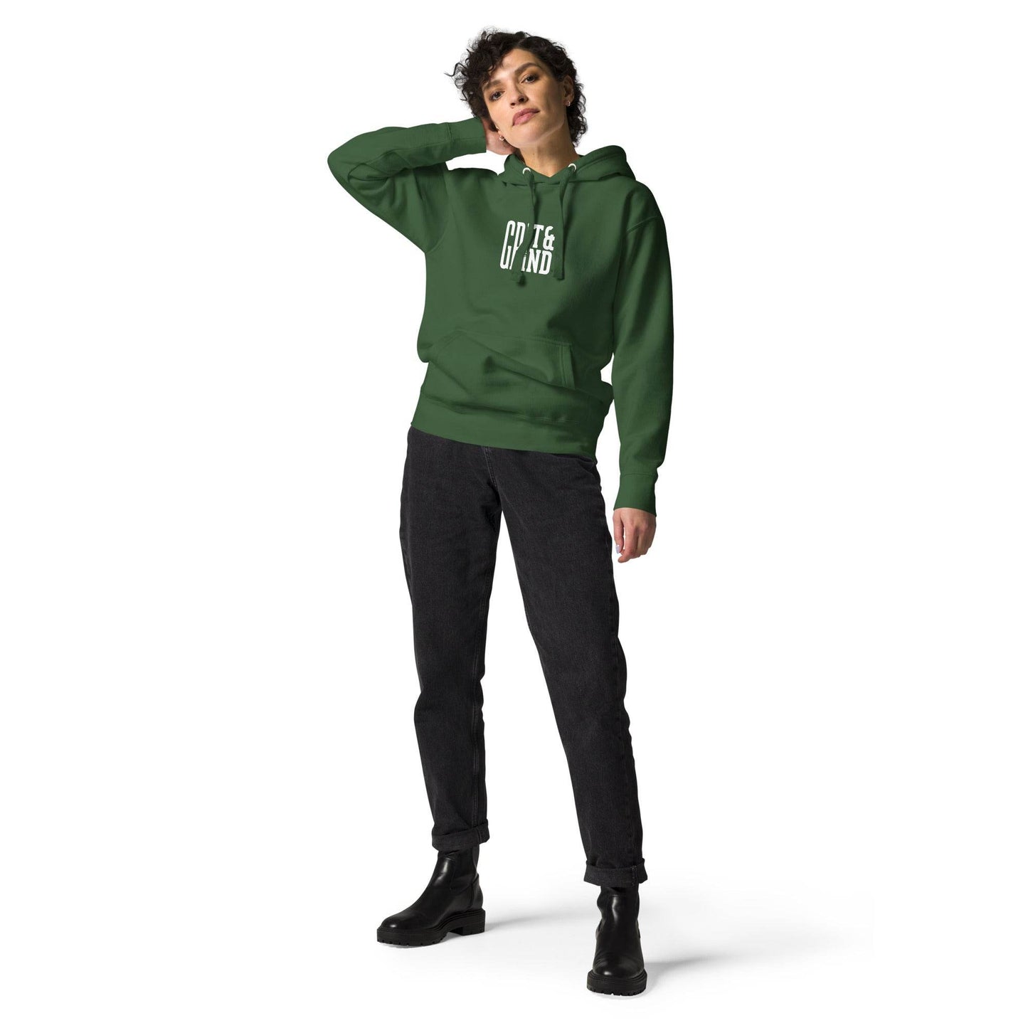 Grit and Grind Hoodie - Built for the Hustle - Wear Grit