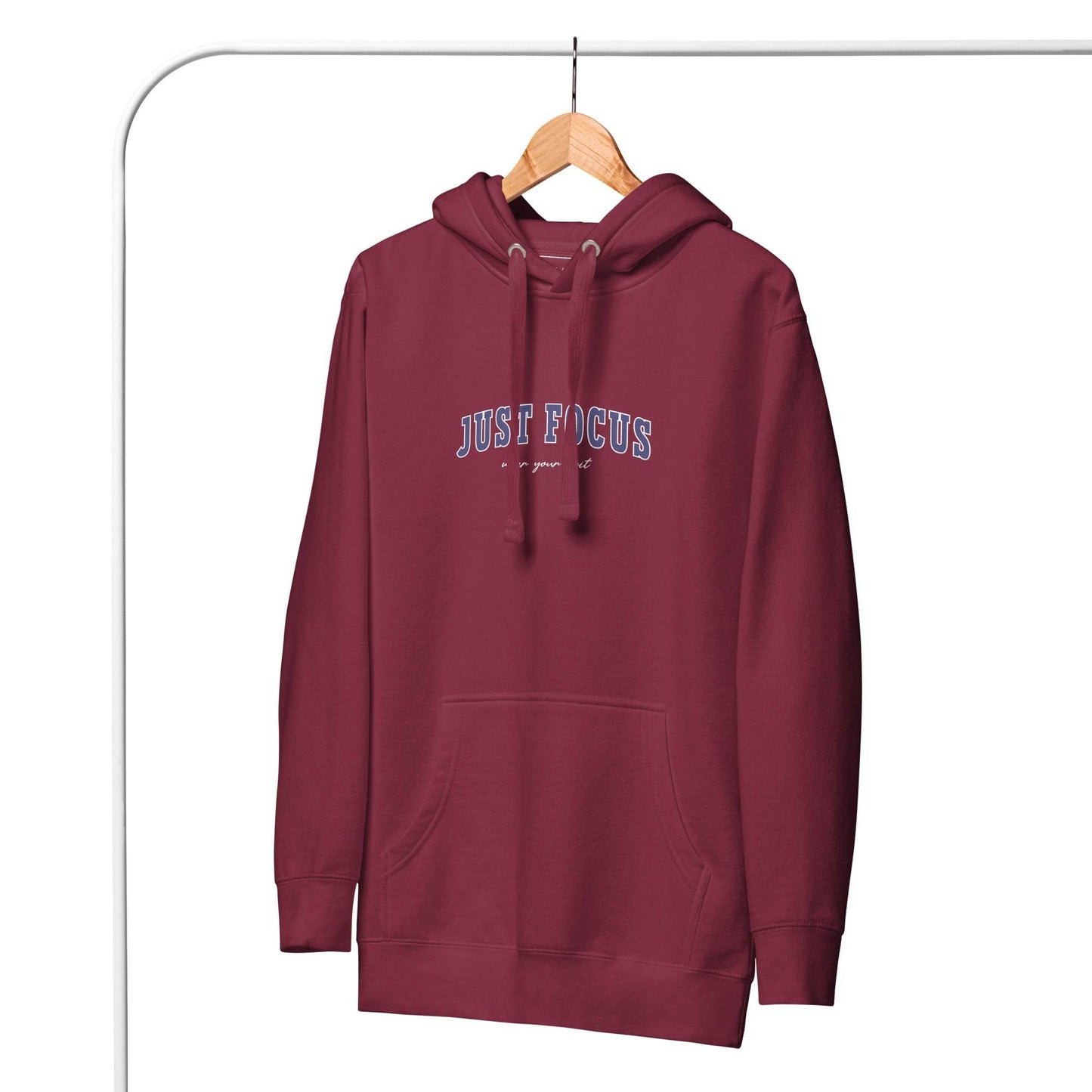Just Focus Hoodie – Clarity in Every Step - Wear Grit