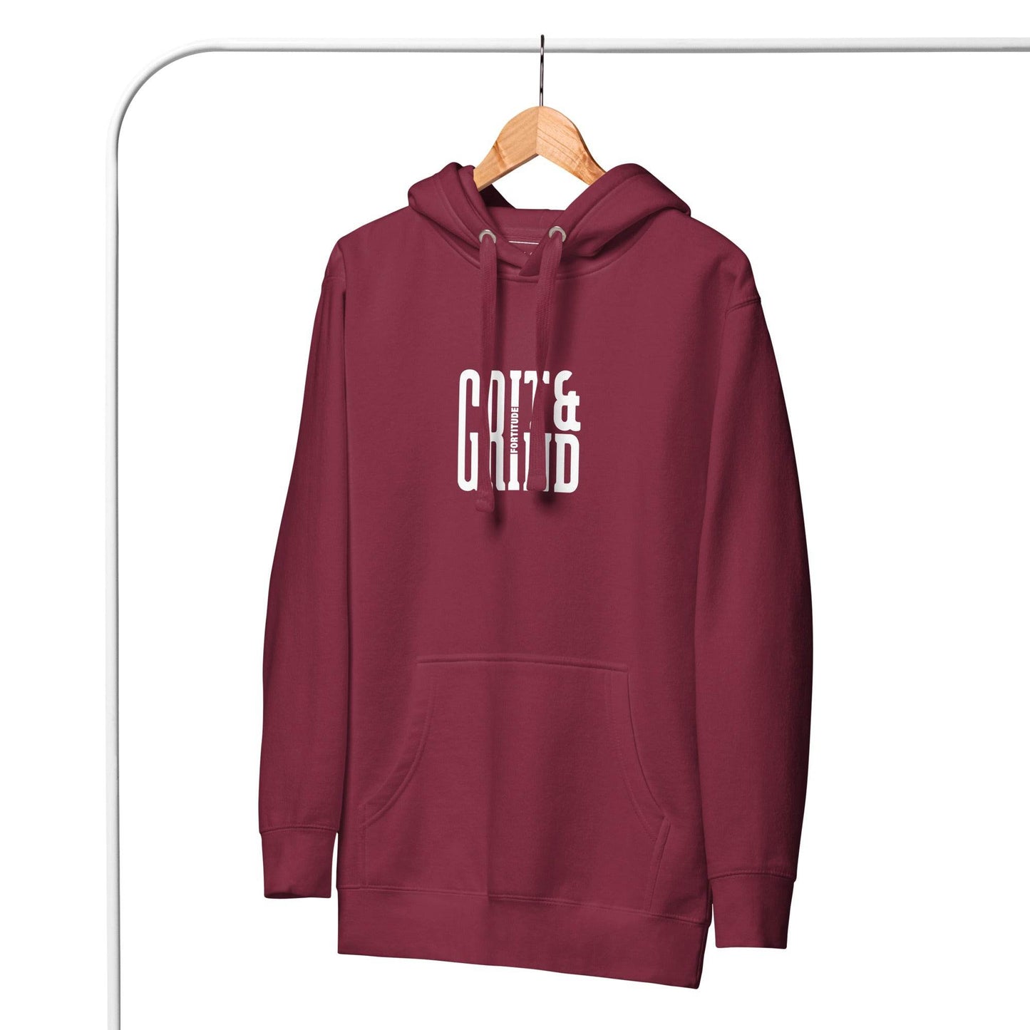 Grit and Grind Hoodie - Built for the Hustle - Wear Grit