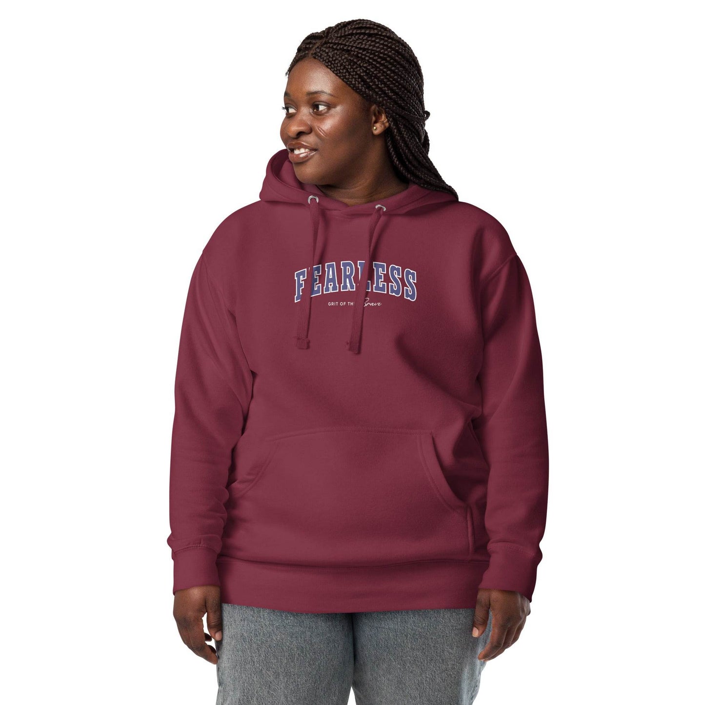 Fearless Hoodie – Grit of the Brave - Wear Grit