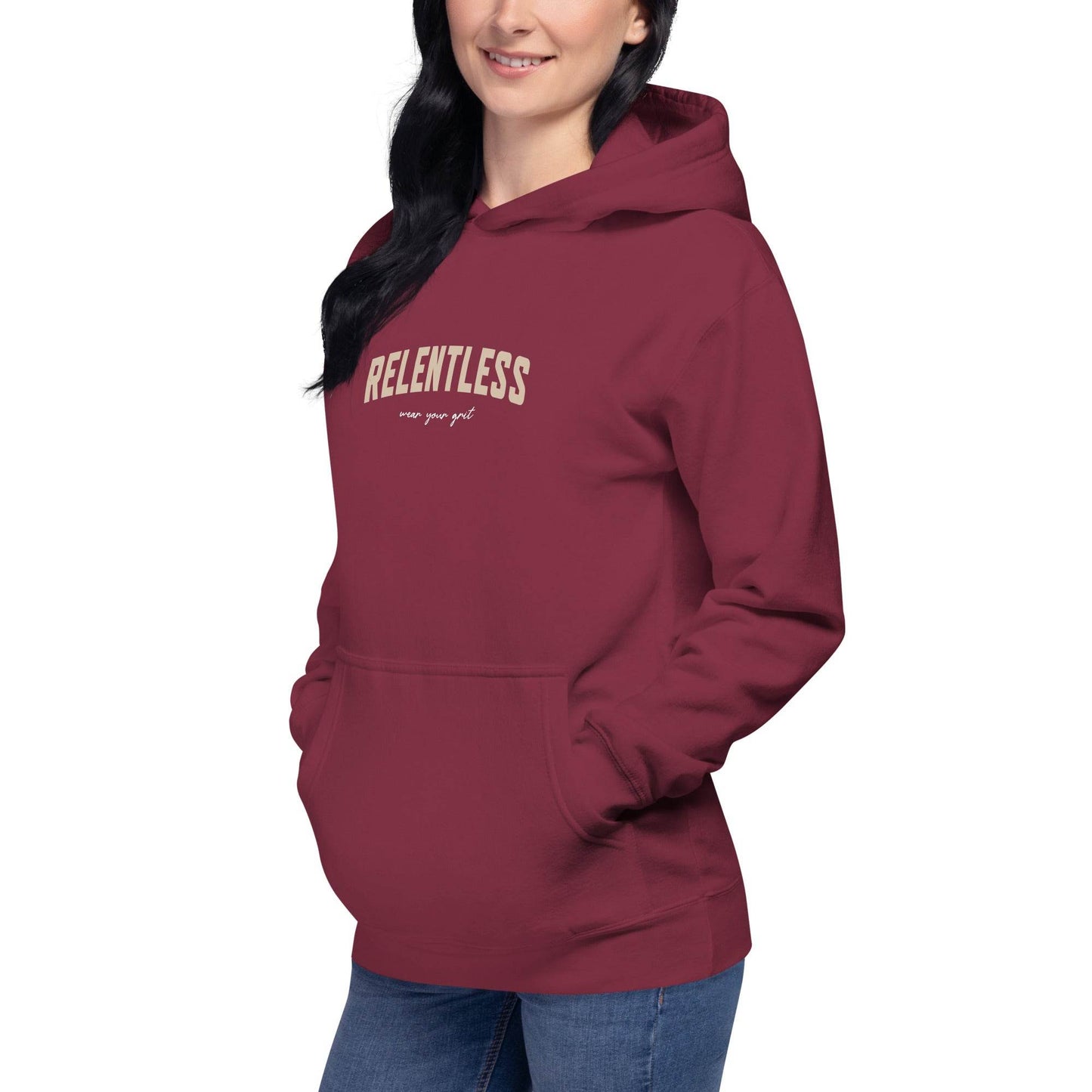 Relentless Hoodie - Wear the Mindset - Wear Grit