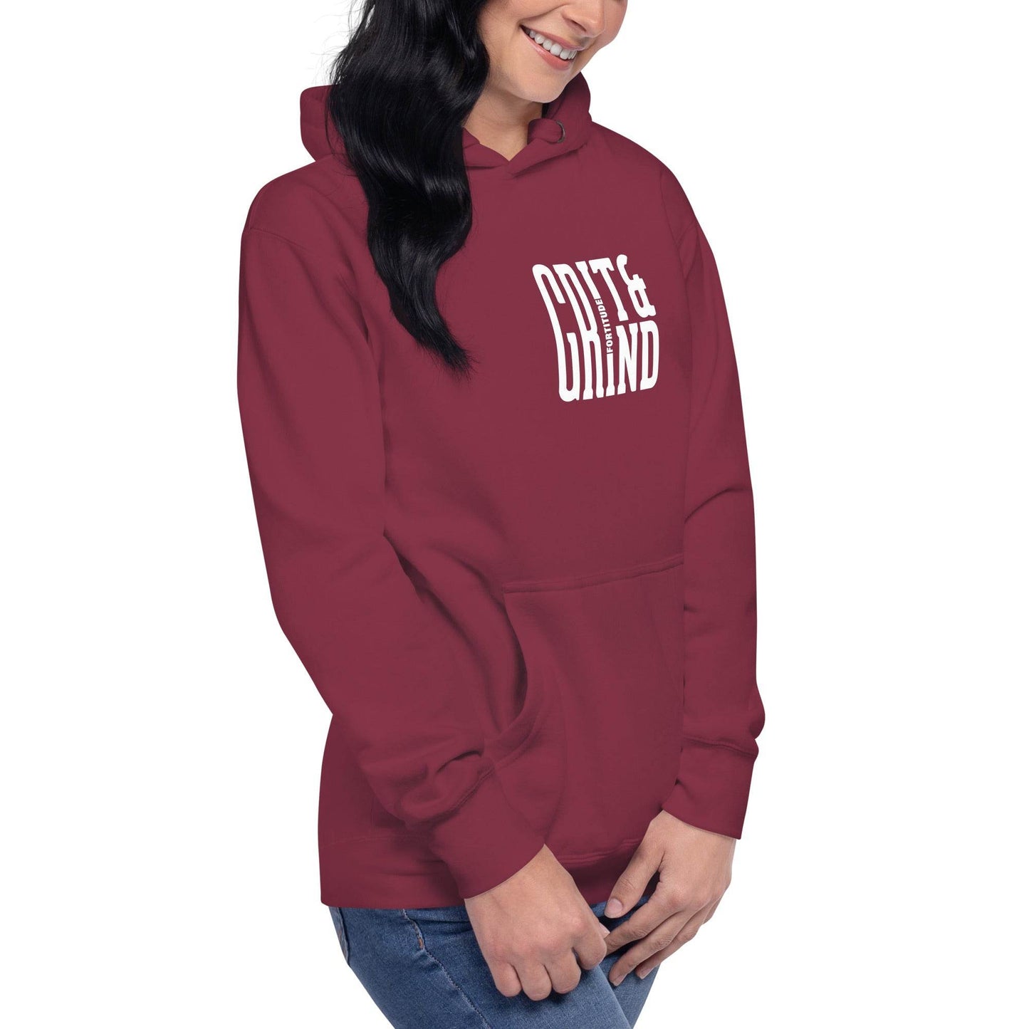 Grit and Grind Hoodie - Built for the Hustle - Wear Grit