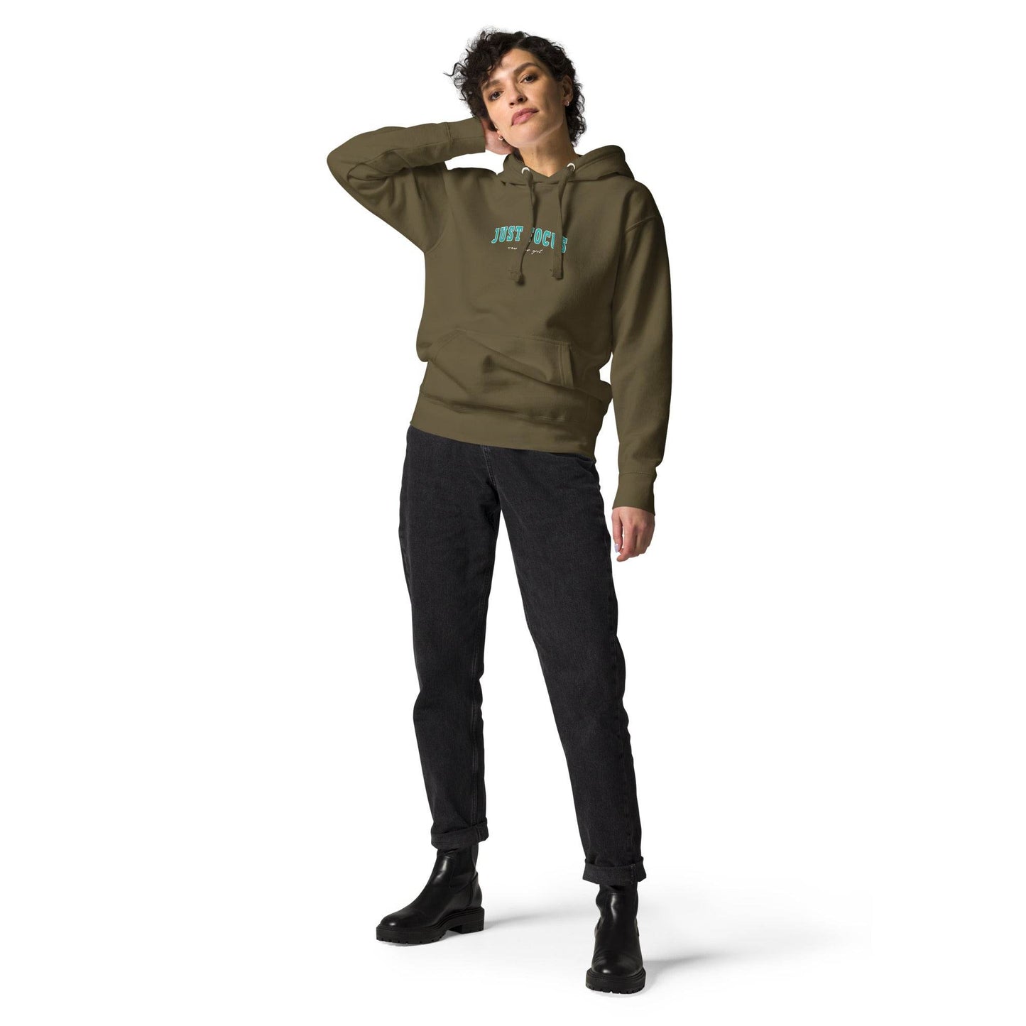 Just Focus Hoodie – Clarity in Every Step - Wear Grit