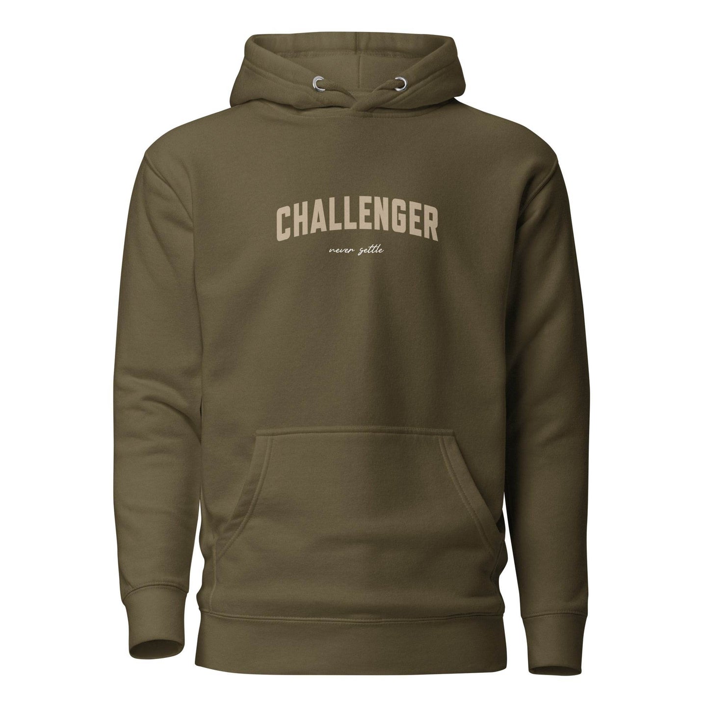 The Challenger – Mindset Affirmation Hoodie - Wear Grit