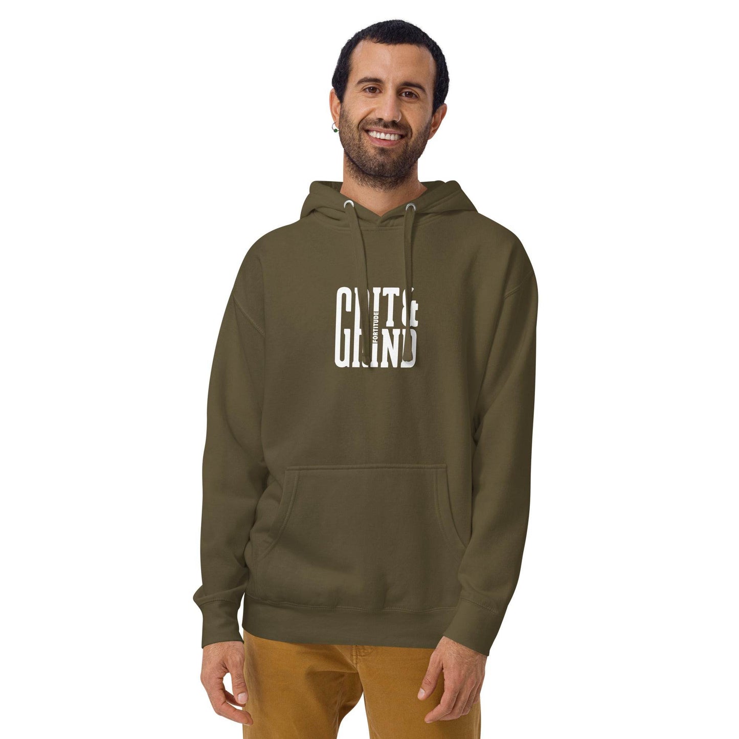 Grit and Grind Hoodie - Built for the Hustle - Wear Grit