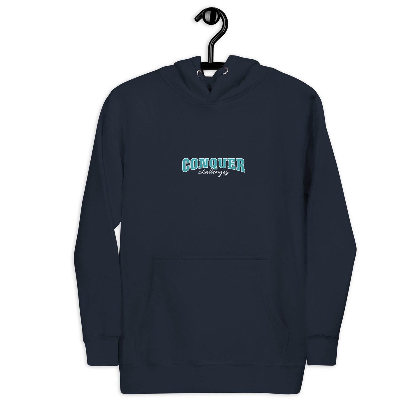 Conquer Challenges - Soft Comfort Hoodie - Wear Grit