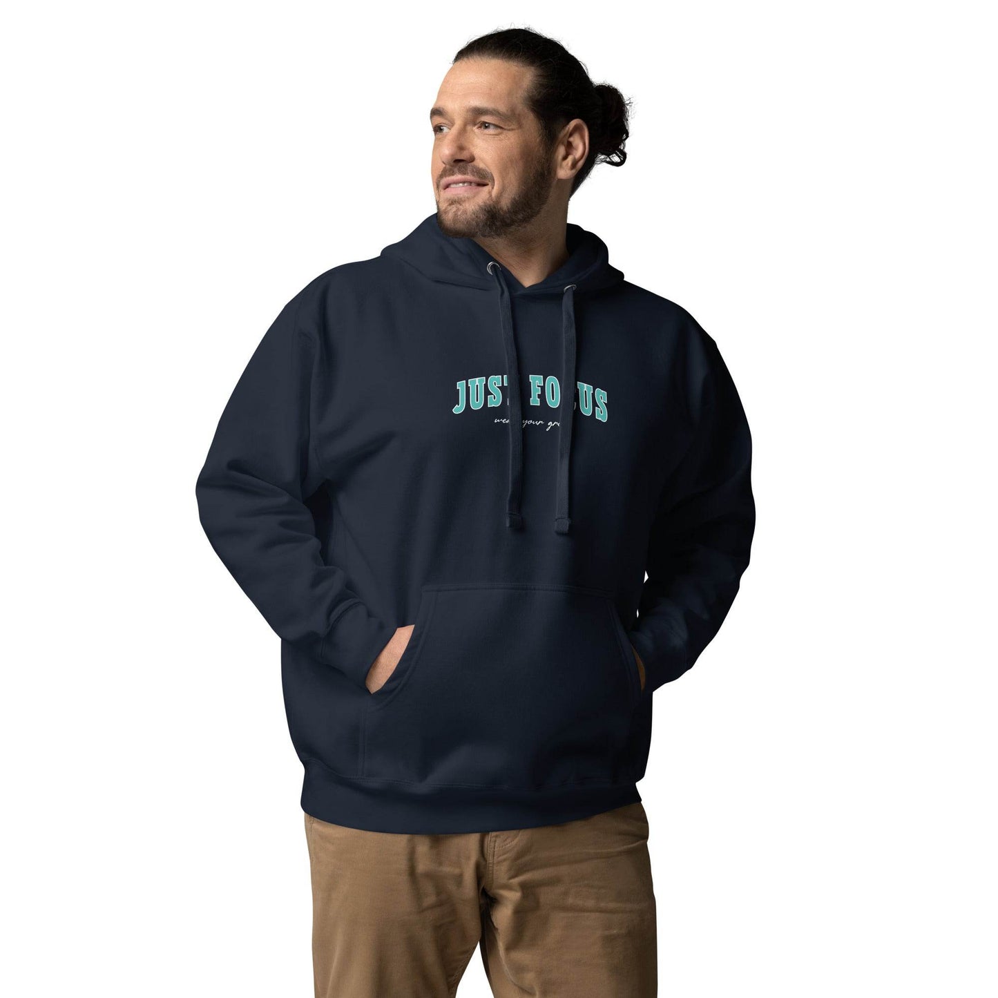 Just Focus Hoodie – Clarity in Every Step - Wear Grit