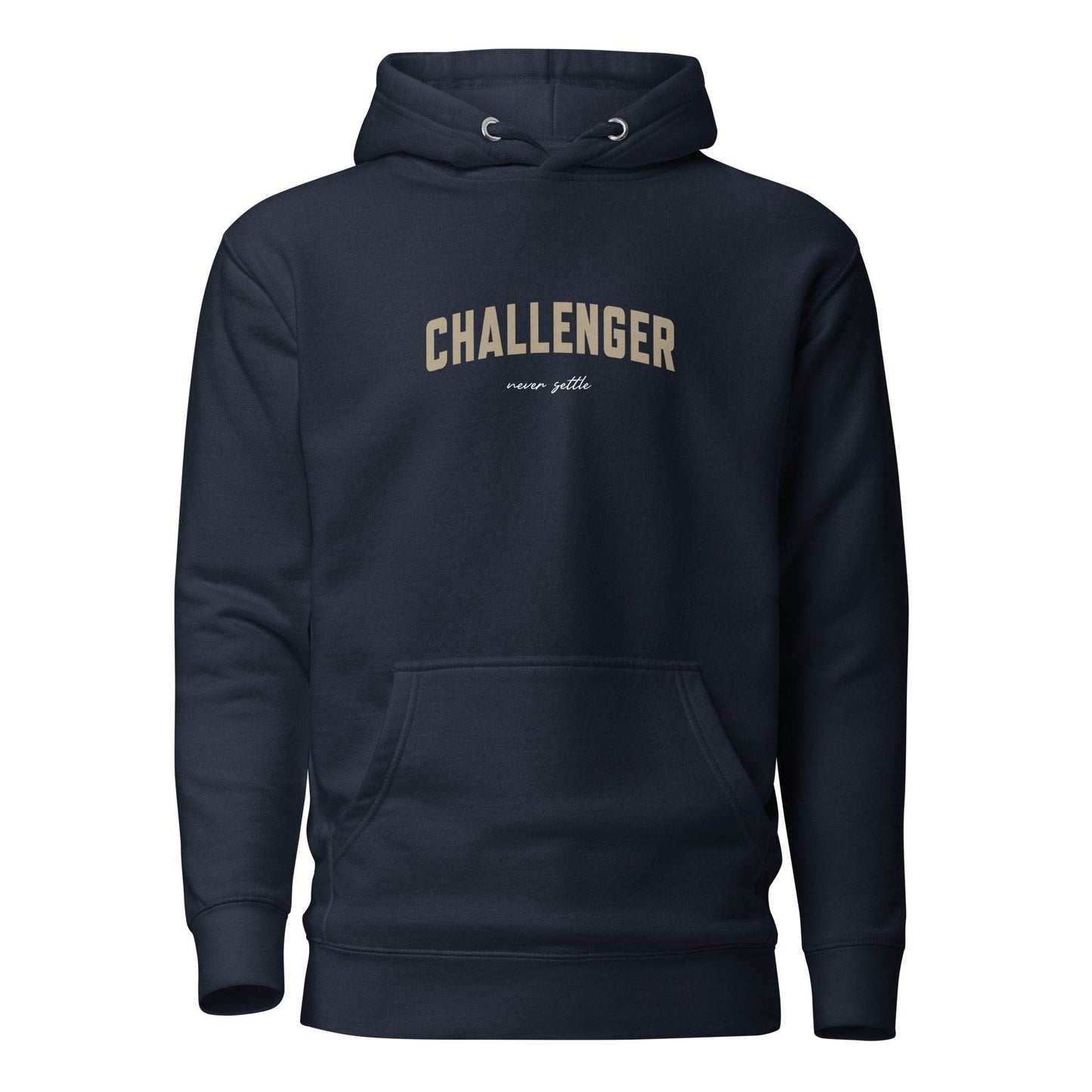 Challenger Hoodie - Mindset Affirmation Apparel | resilience perseverance | grind shirt | true grit | Wear Grit Clothing brand