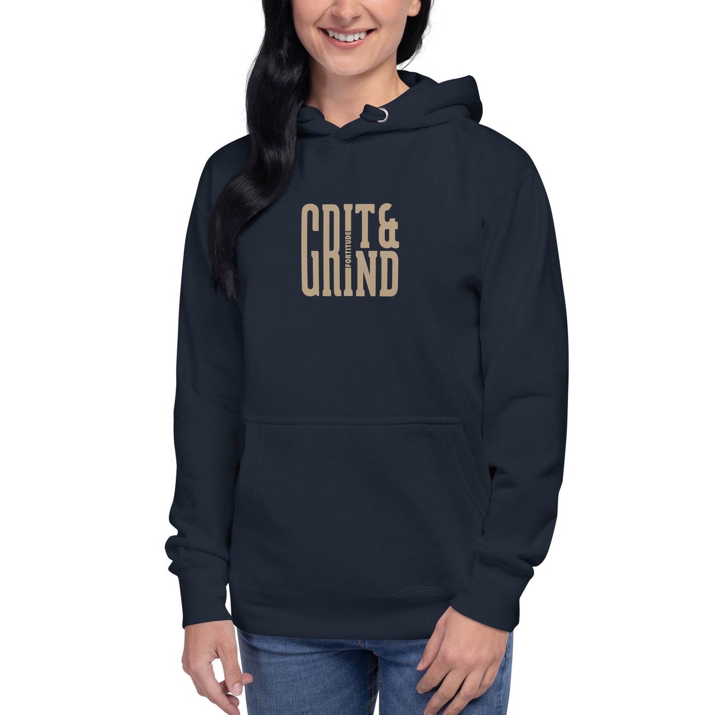 Grit and Grind Hoodie - Built for the Hustle - Wear Grit